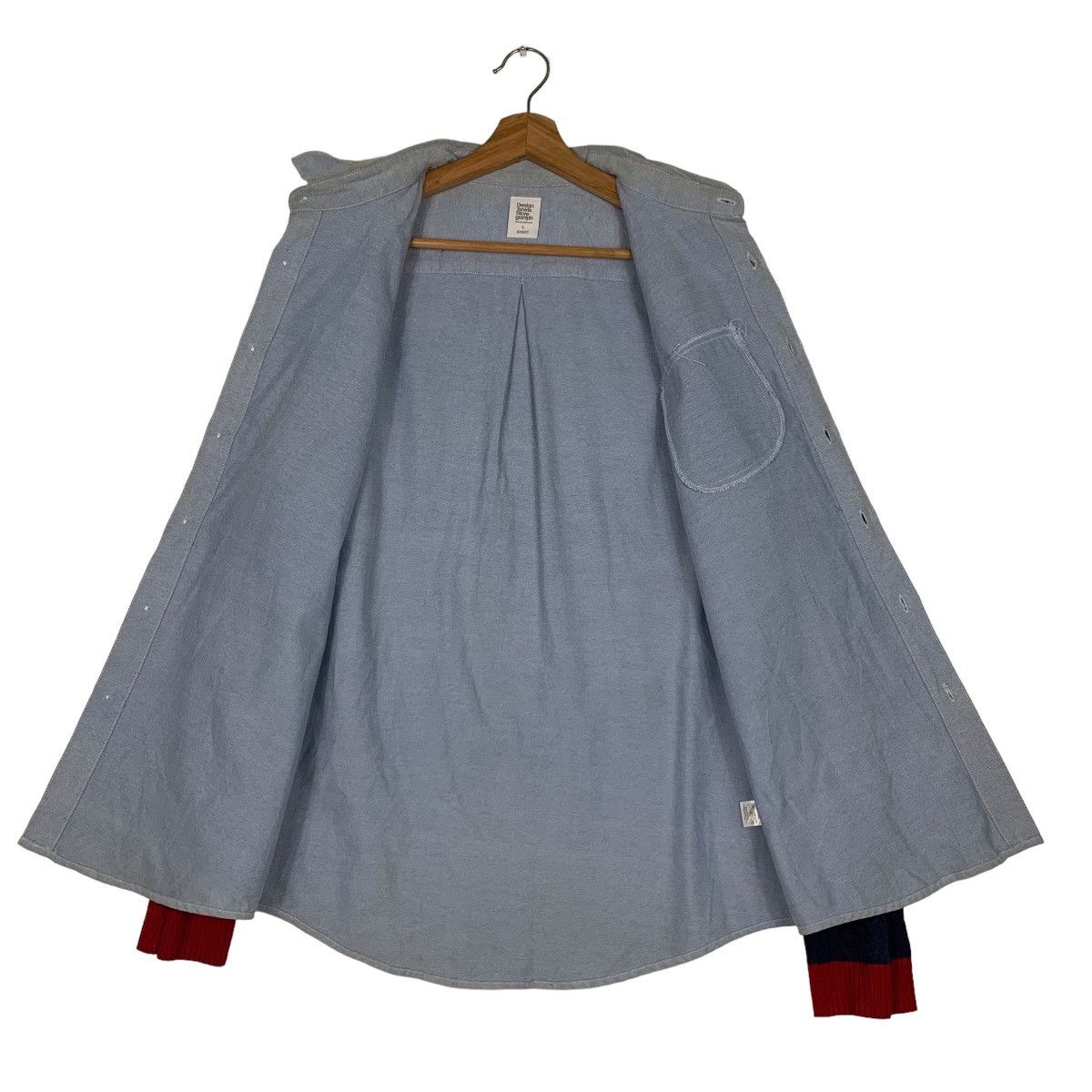 Japanese Brand Design Tshirts Store Graniph Knitted Sleeve Shirt #0089-C6 Size US L / EU 52-54 / 3 - 12 Thumbnail