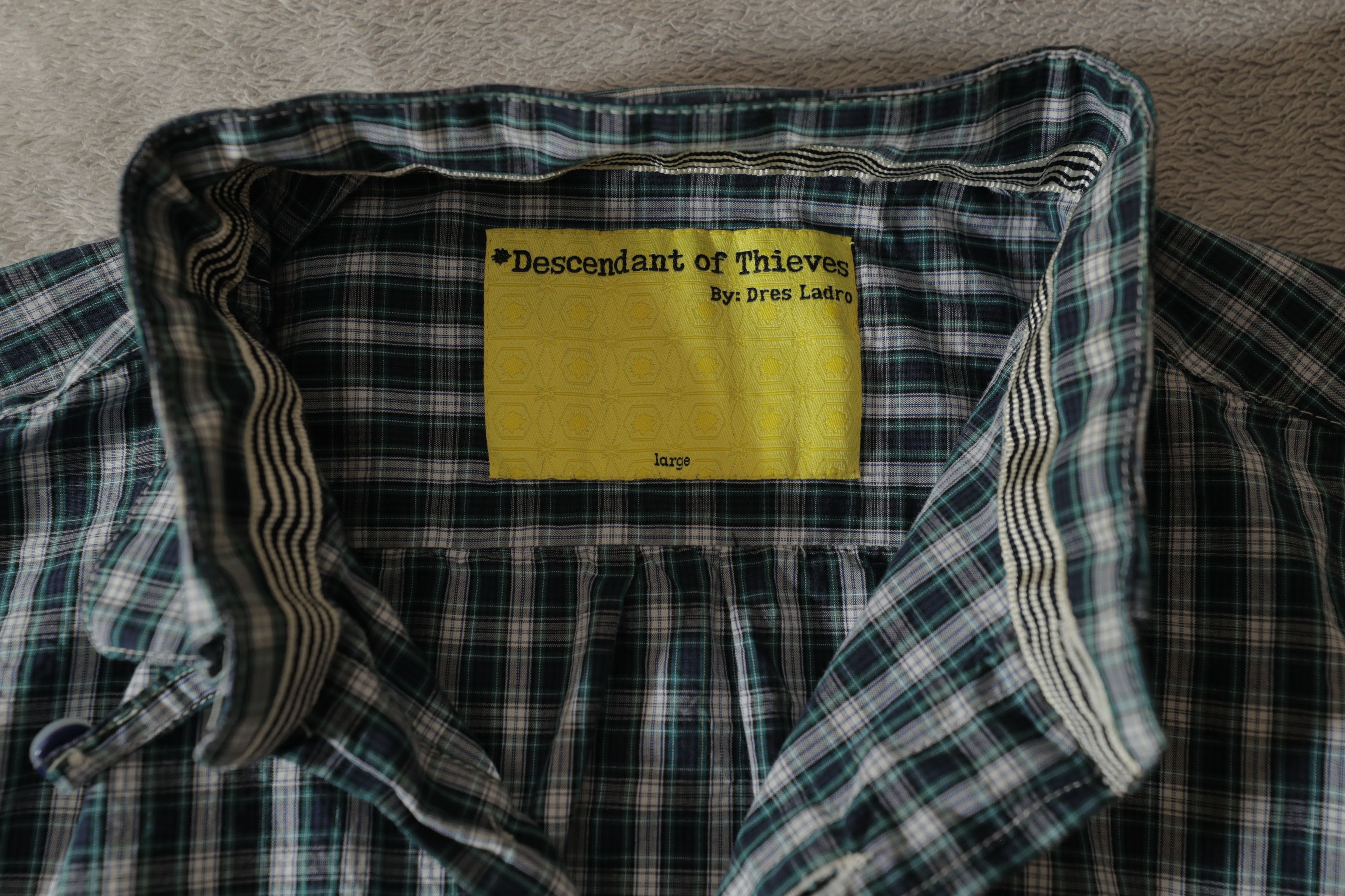 Descendant of Thieves Descendant of Thieves Flannel Buttondown (L) Size US L / EU 52-54 / 3 - 10 Thumbnail
