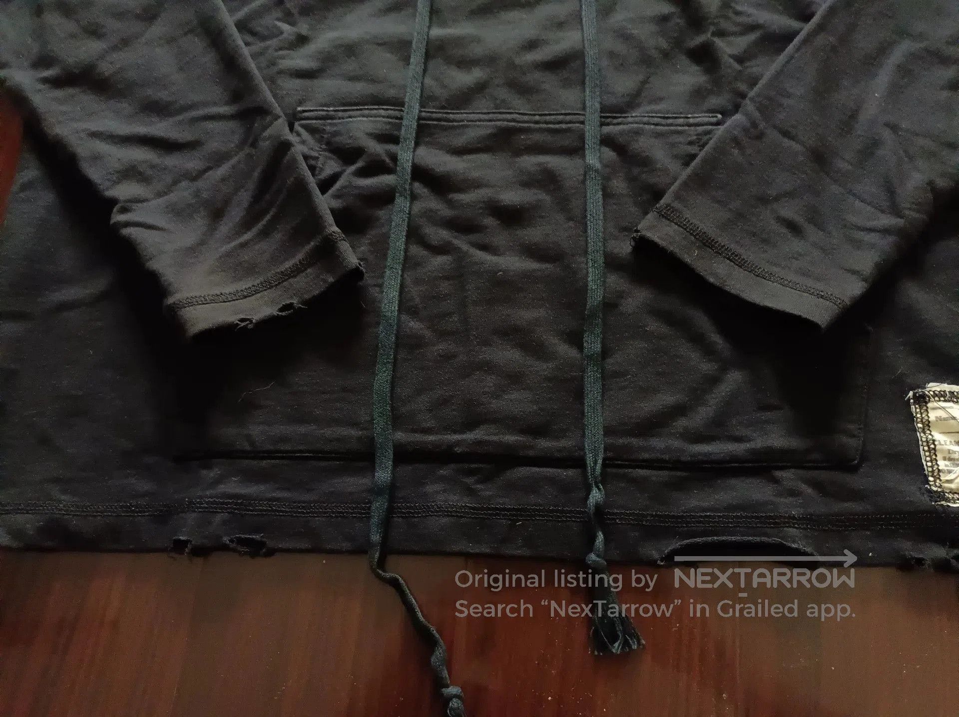 Greg Lauren Greg Lauren Black Artist Hoodie FW2019. Size US XL / EU 56 / 4 - 4 Thumbnail