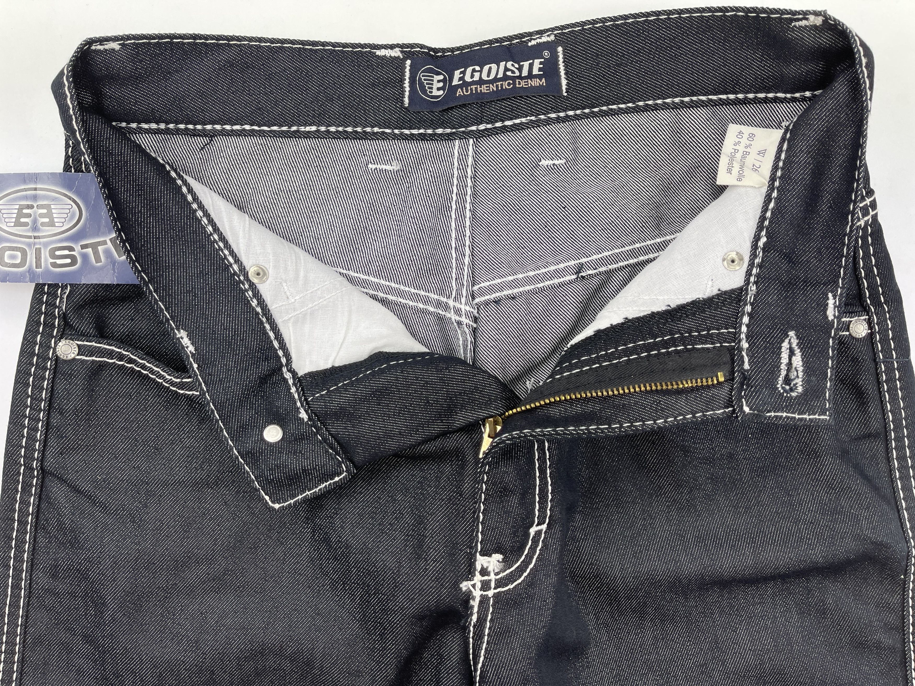 Vintage Egoiste jeans, vintage, 90s hip hop, baggy 1990s size 26 Size US 26 / EU 42 - 12 Thumbnail