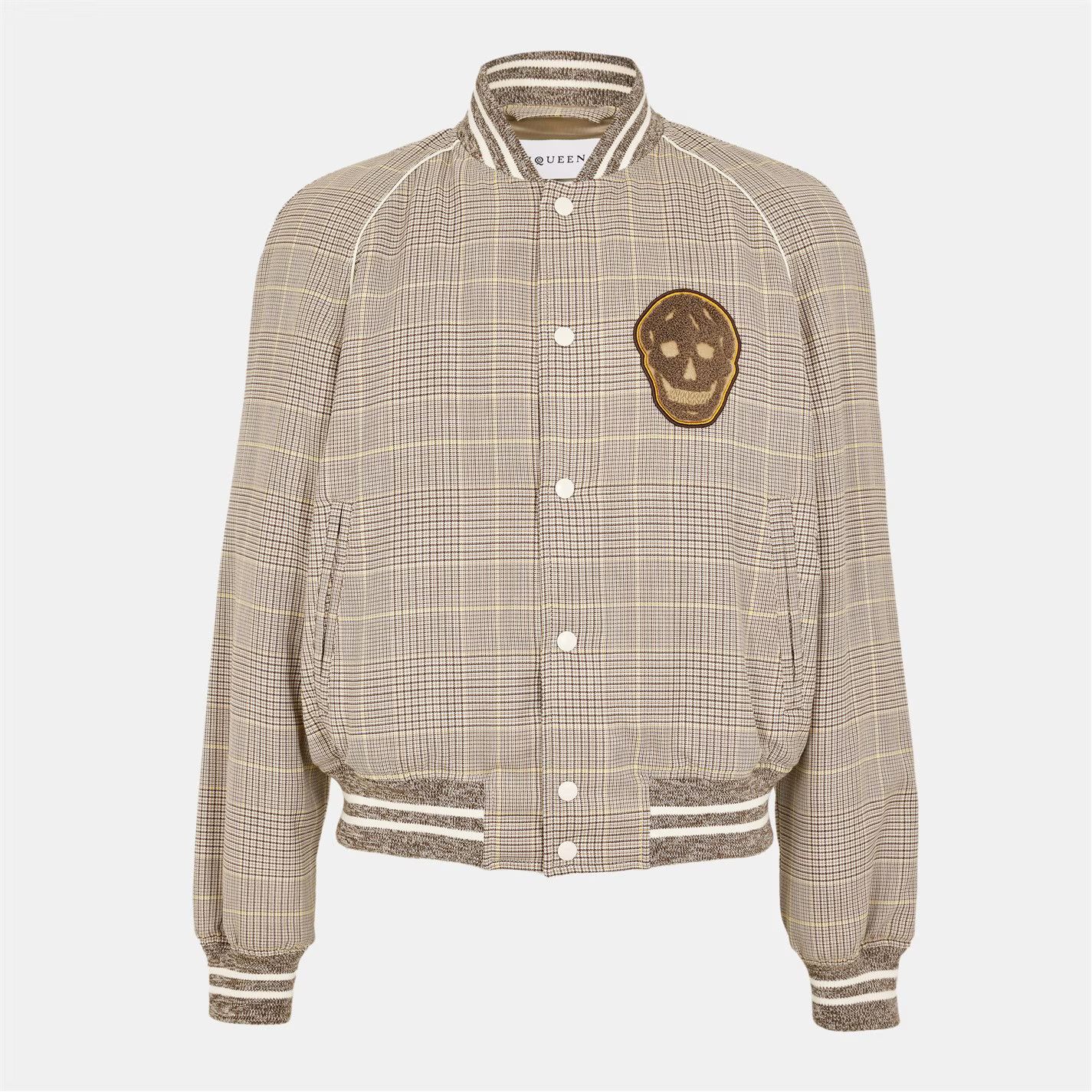 Alexander McQueen o1g2r1mq0326 Structured Bomber Jacket in Multicolor Size US L / EU 52-54 / 3 - 1 Thumbnail