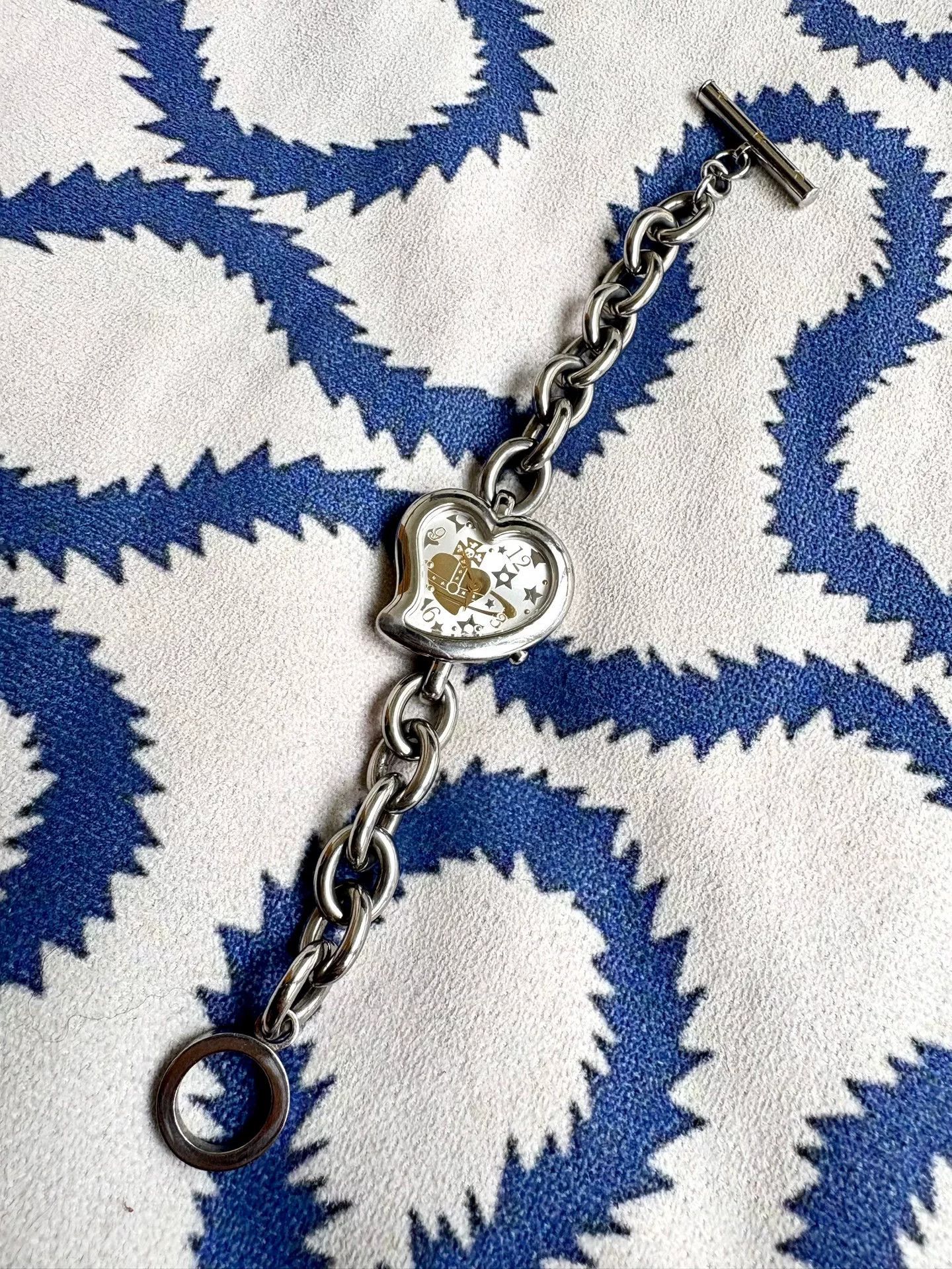 Vivienne Westwood Vivienne Westwood Vintage Heart White Chain Watch Size ONE SIZE - 1 Thumbnail