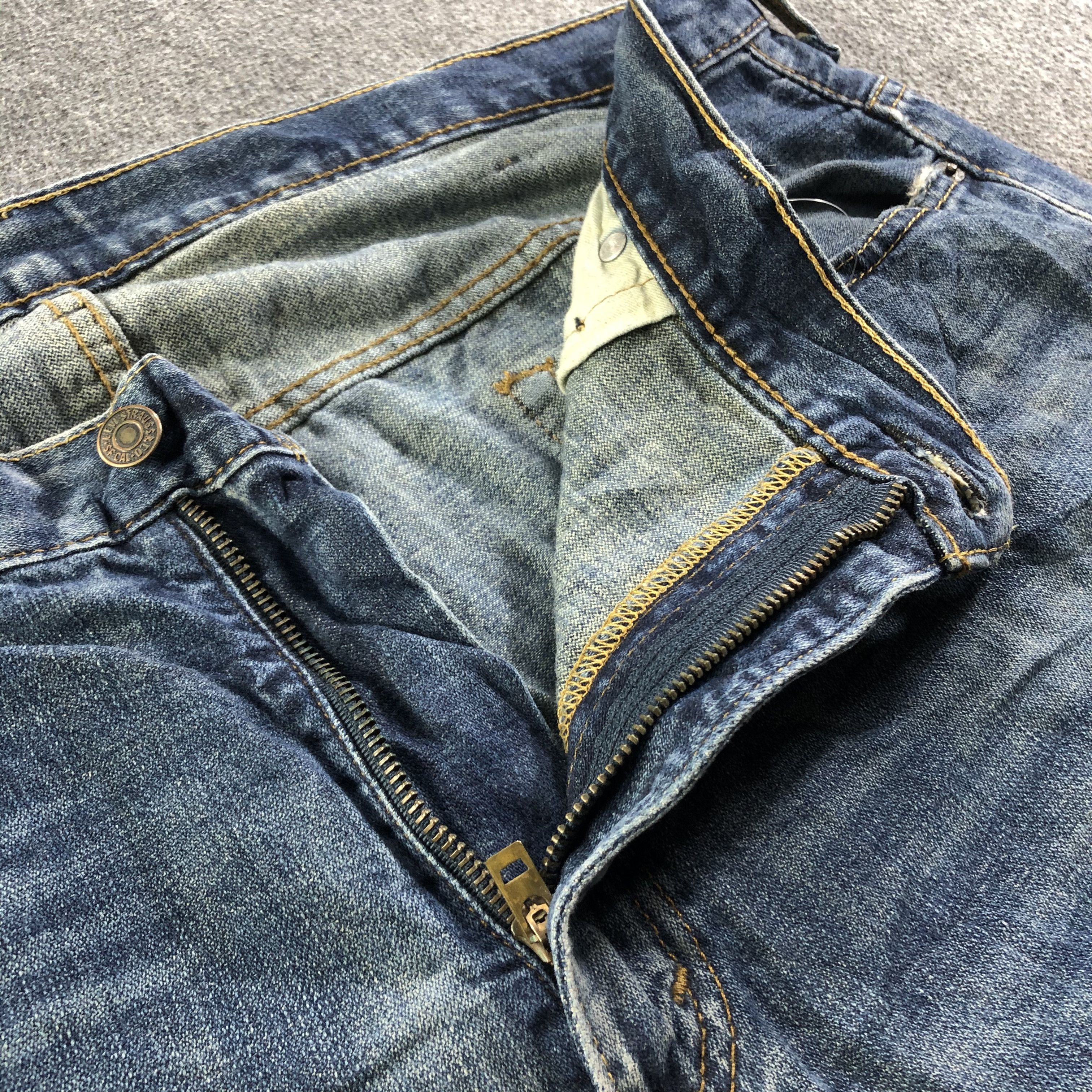 Levi's Vintage Blue Wash Levis 569 Jeans-J3350 Size US 42 / EU 58 - 7 Thumbnail