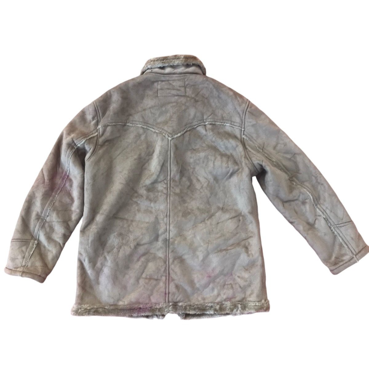 Japanese Brand × Kansai Yamamoto KANSAI YAMAMOTO GENUINE SHERPA LEATHER JACKET Size US M / EU 48-50 / 2 - 7 Thumbnail