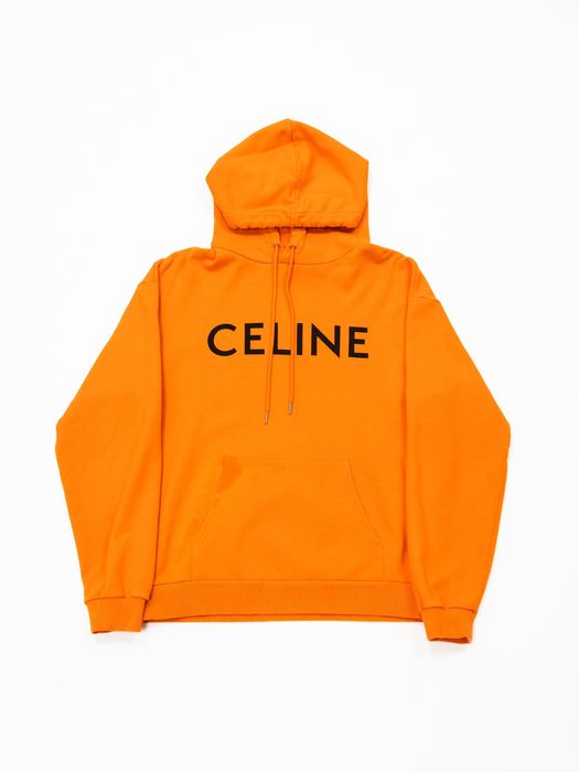 Orange best sale celine hoodie