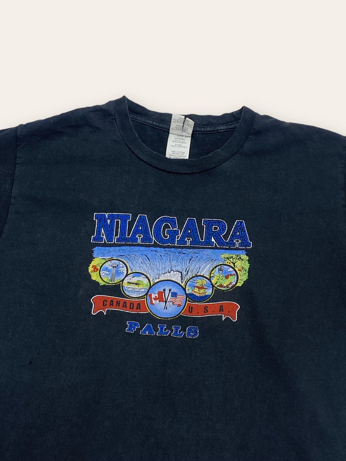 Other Vintage NIAGARA WATERFALL CANADA USA Big Logo Tee Y2K Size US S / EU 44-46 / 1 - 2 Thumbnail