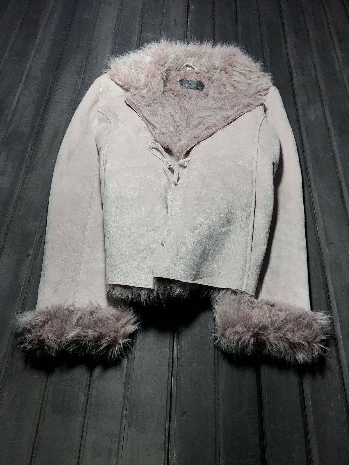 VTG Avant Garde If Six Was Nine Style Fur Leather Jacket