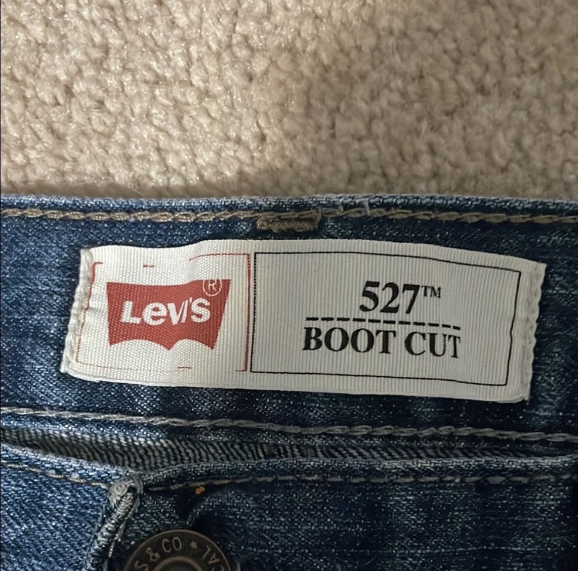 Levi's Levi’s Blue Bootcut Jeans Size US 34 / EU 50 - 2 Thumbnail