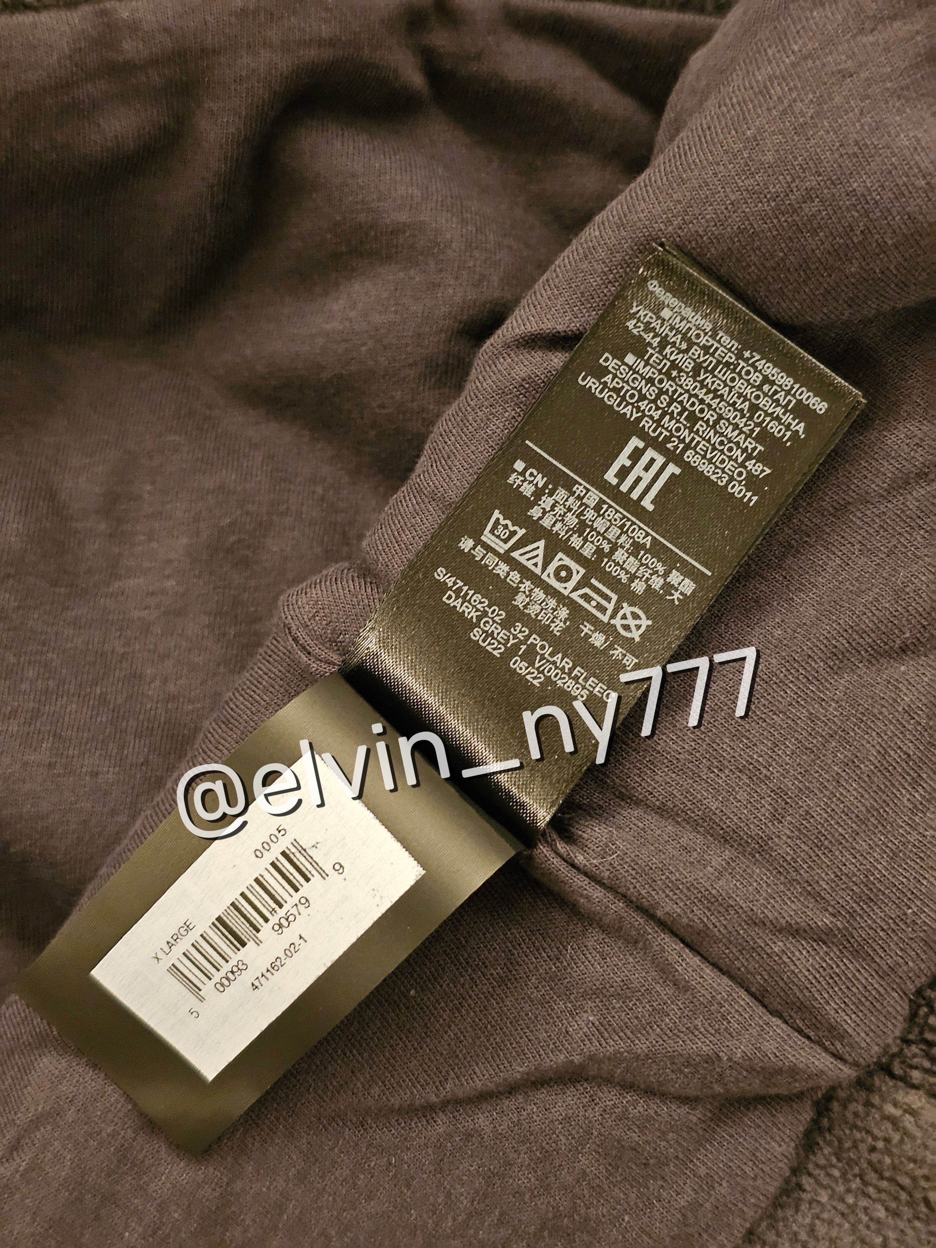 Balenciaga × Gap × Kanye West Yeezy Gap Engineered by Balenciaga Polar Fleece Padded Hdie Size US XL / EU 56 / 4 - 4 Thumbnail