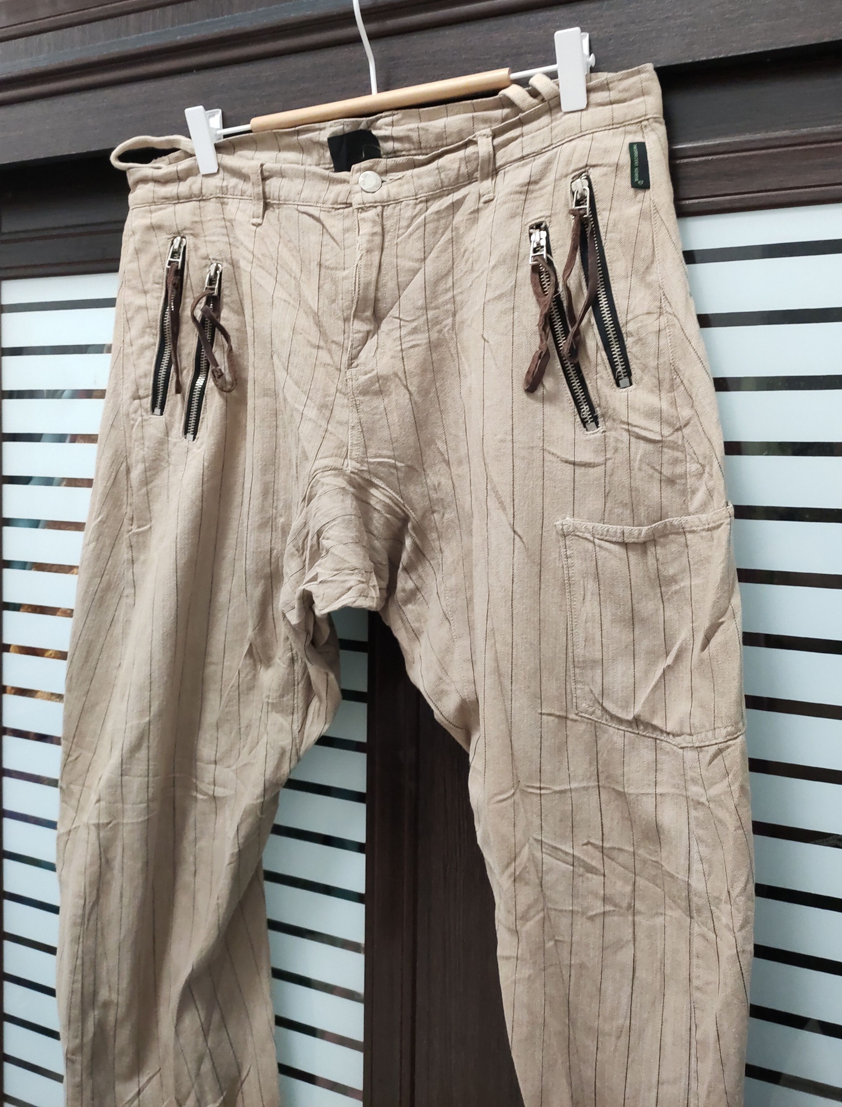 Seditionaries 💥 Twopercent Homme Banana Curve Pants 💥 Size US 33 - 4 Thumbnail