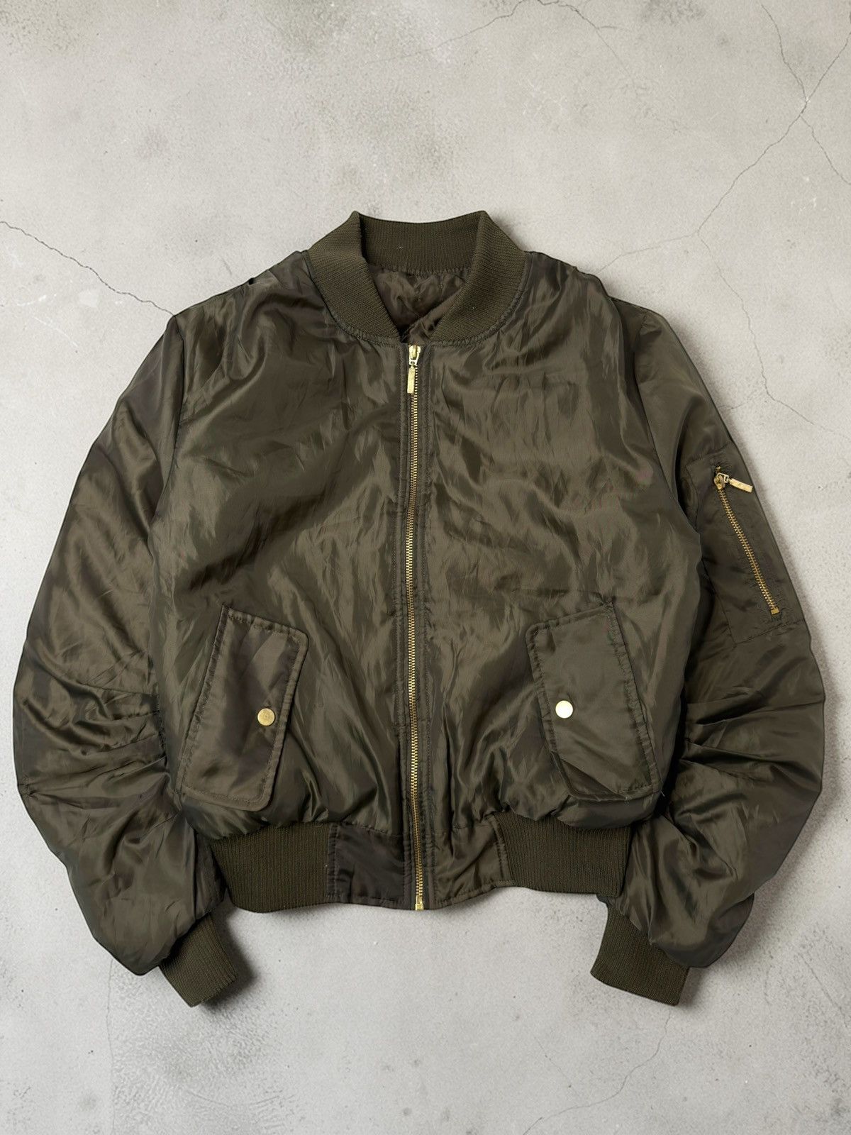 Vintage Vintage avant garde bomber jacket swag y2k 90s 00s if6was9 Size M / US 6-8 / IT 42-44 - 1 Thumbnail