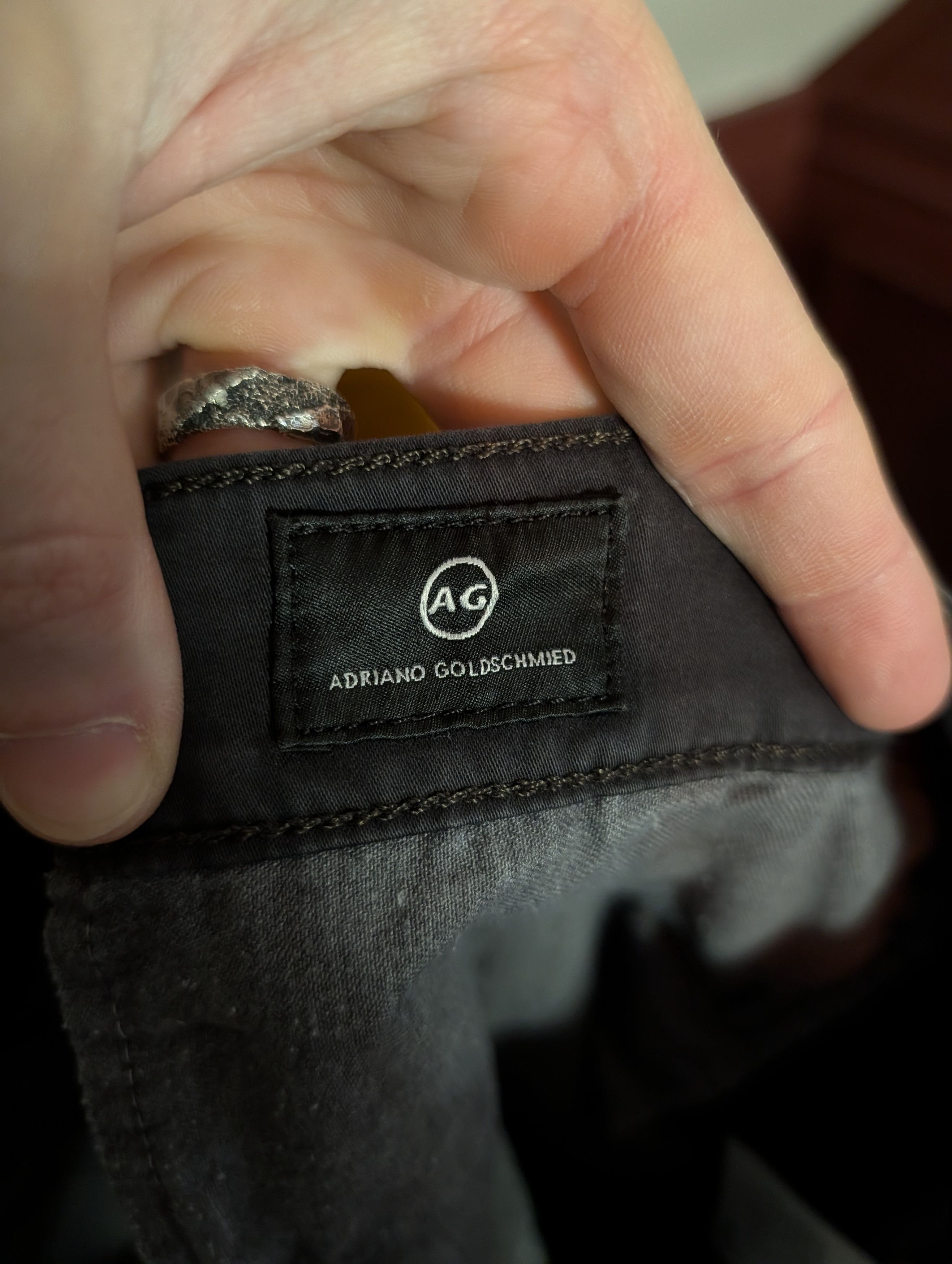AG Adriano Goldschmied The Marshall Slim Chino mens pants 36 waist Size US 36 / EU 52 - 8 Thumbnail