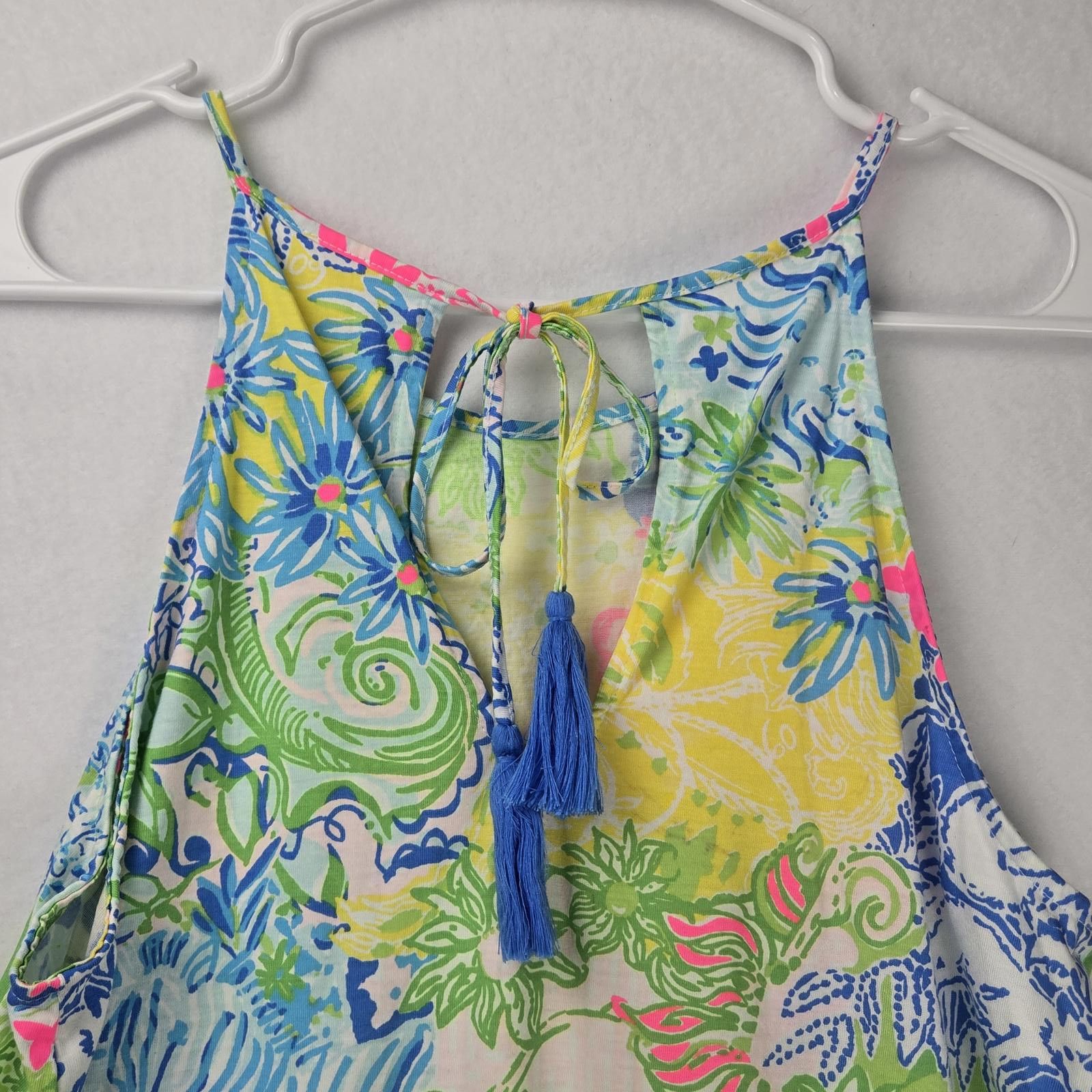 Lilly Pulitzer Margot Swing Halter Dress Size Small