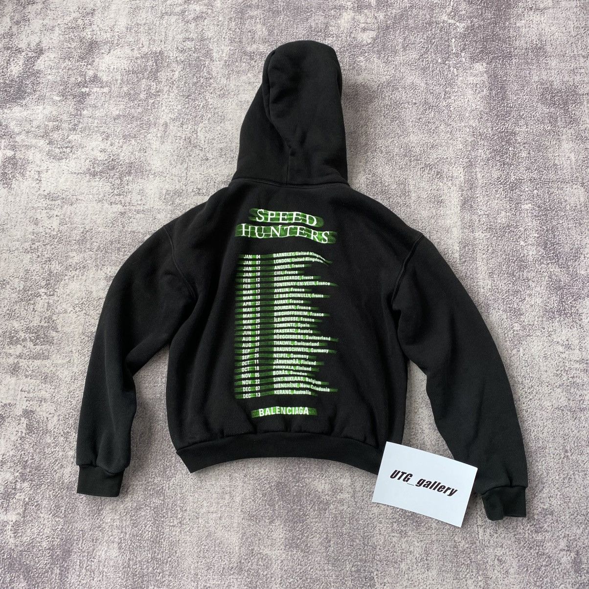 Balenciaga Balenciaga Speed Hunters Zip Up Hoodie Size US S / EU 44-46 / 1 - 2 Thumbnail