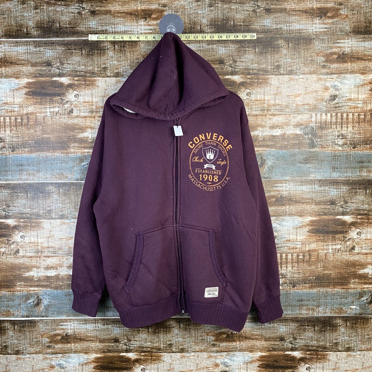 DL Converse Purple Hoodie #C911