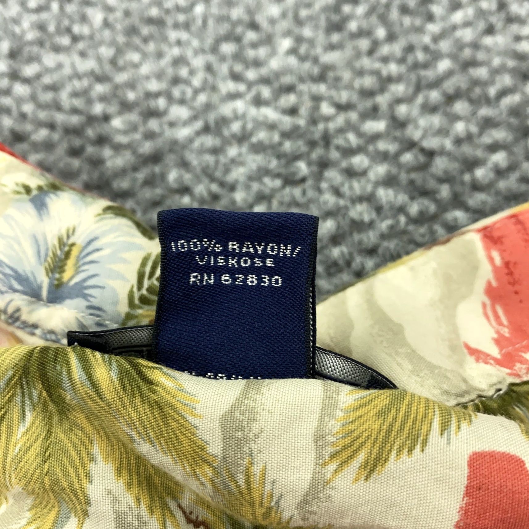 Lands' End VINTAGE Lands' End Shirt Men 2XL Red Hawaiian Rayon Floral Sailboat Aloha Vacation Pocket Mens Size US XXL / EU 58 / 5 - 5 Thumbnail