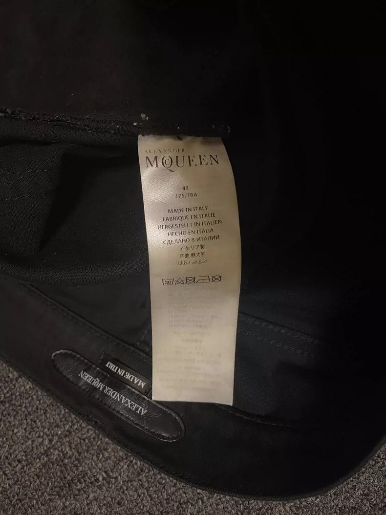 Alexander McQueen Alexander Mcqueen Black jeans Size US 32 / EU 48 - 7 Thumbnail