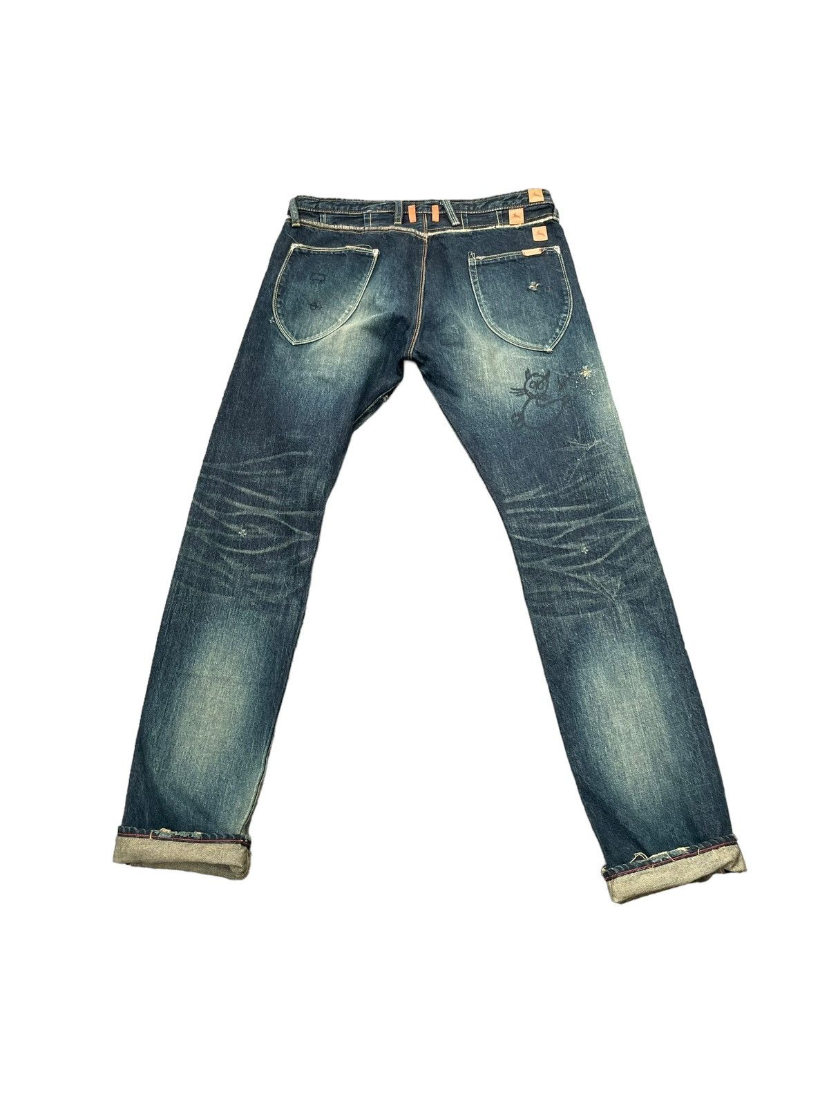 Japanese Brand × Paul Smith Red Ear Paul Smith Red Ear Howgate Wonder Selvedge Distresed Size US 31 - 10 Thumbnail