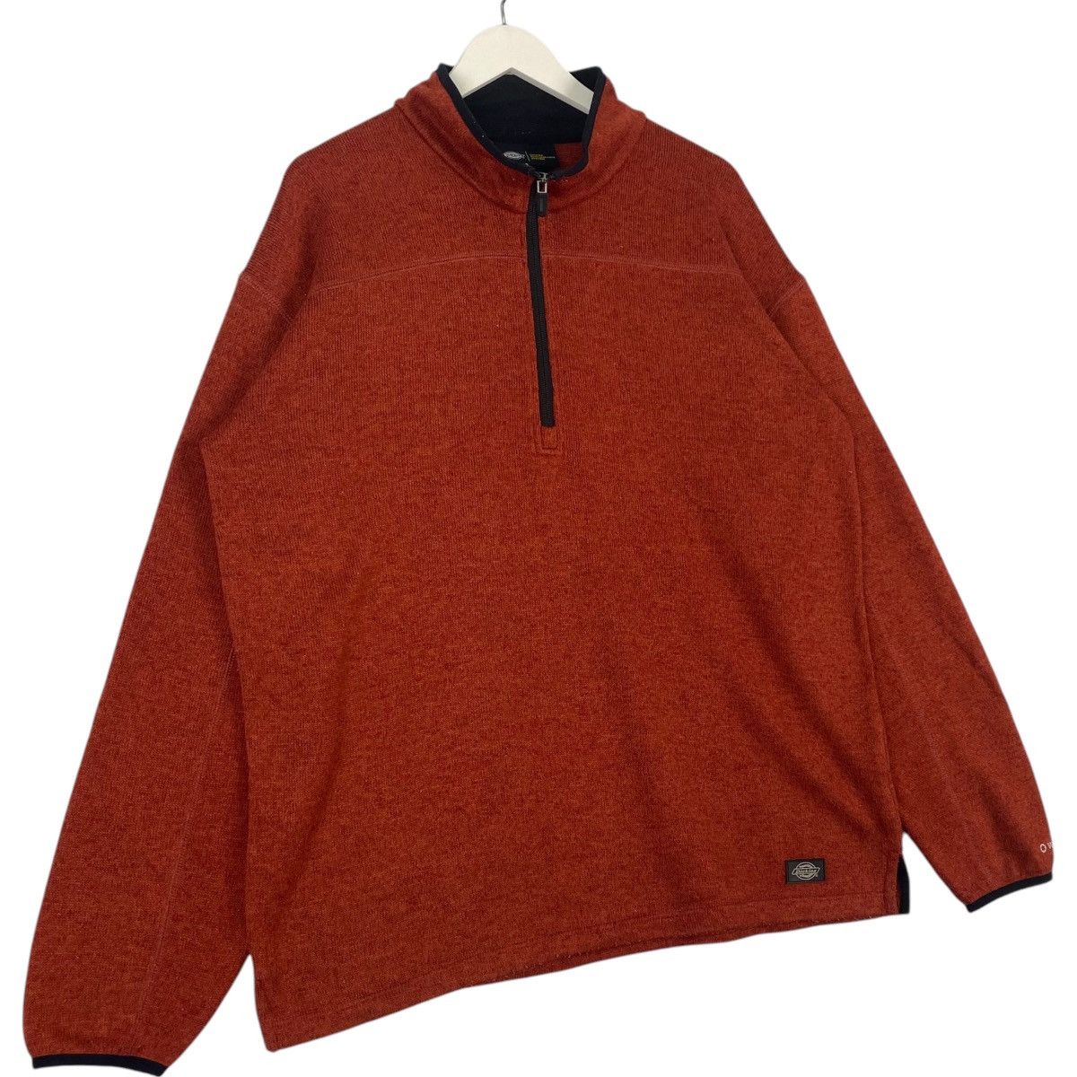 Dickies Vintage Dickies Quater Zip Sweatshirt Ornge PulloverJumper M Size US M / EU 48-50 / 2 - 3 Thumbnail