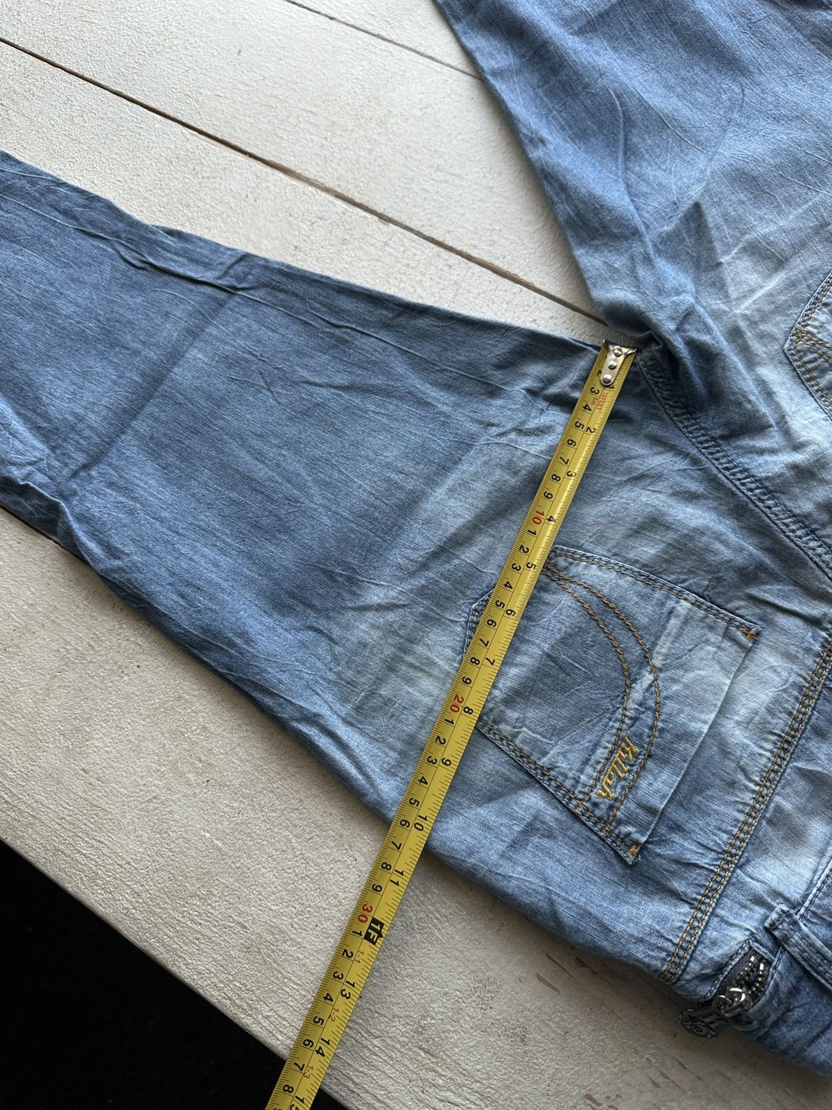 Miss Sixty 🚨VNTG Y2K KILLAH By Miss Sixty Flared RARE Streetwear 90s Size 28" / US 6 / IT 42 - 16 Thumbnail