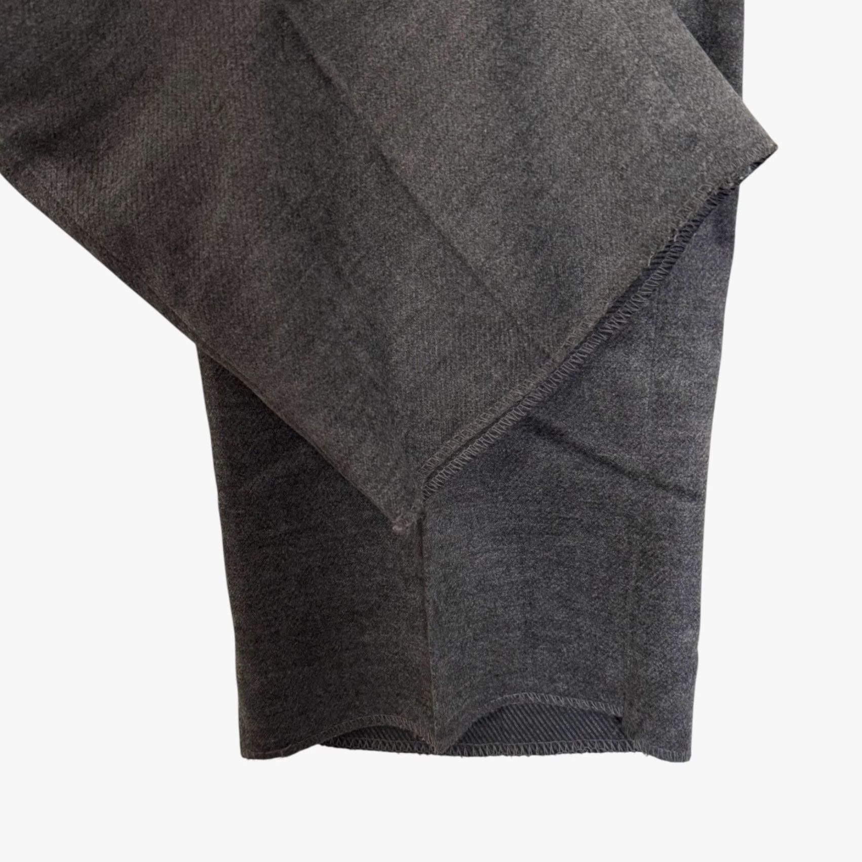Vintage Linea Naturale Italian Water-Resistant Pleated Dress Pants Gray 34R Mens Regular Inseam 38in New Fall Spring Winter Size US 34 / EU 50 - 7 Thumbnail