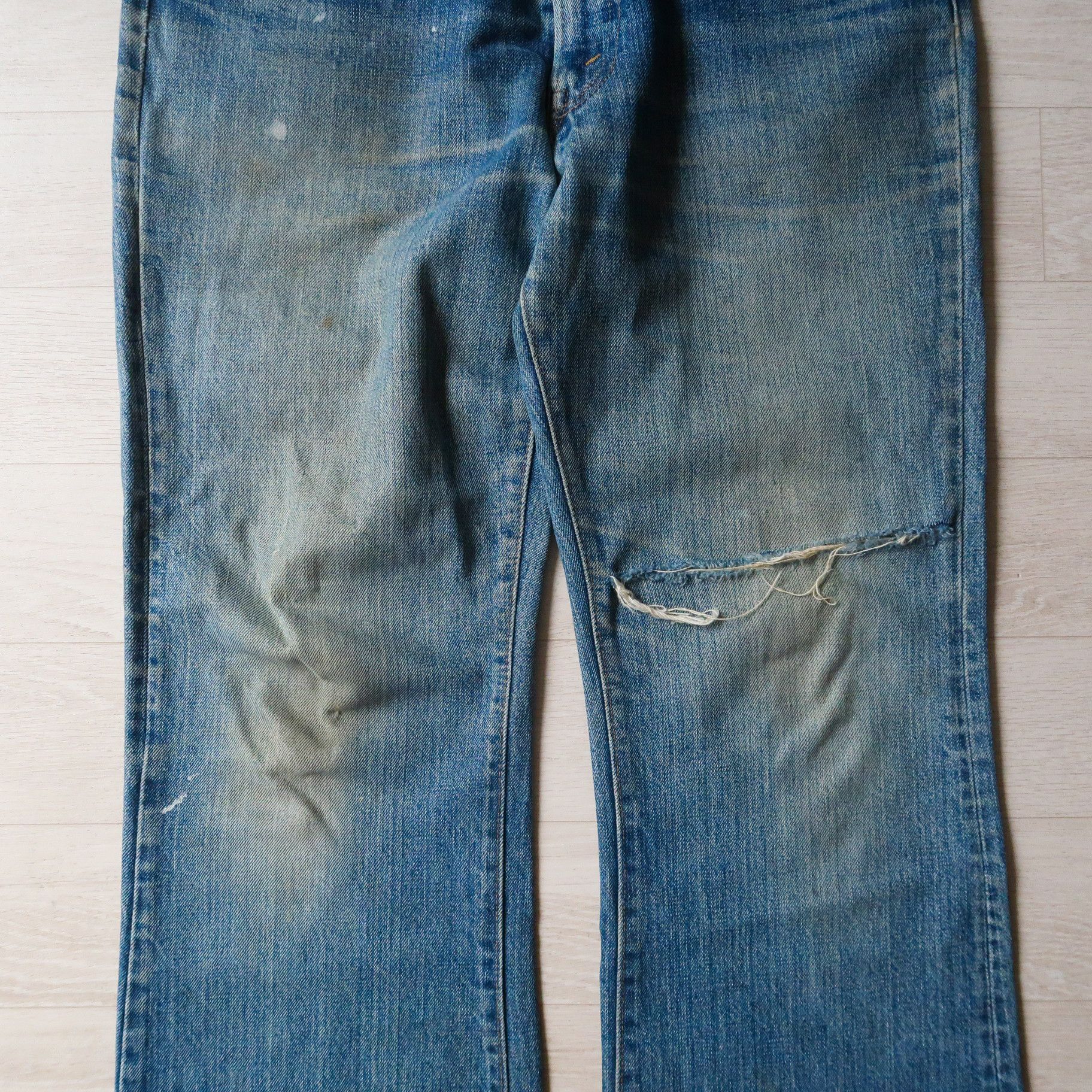 Levi's [Made in U.S.A] Vintage 80s Levi’s 517 Boots Cut Denim Pants Size US 34 / EU 50 - 5 Thumbnail