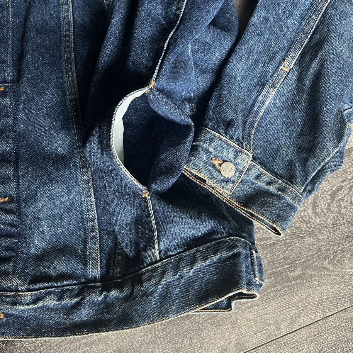 Harley Davidson Vintage 90s Harley Davidson Eagle Patch Denim Trucker Jacket Size US XL / EU 56 / 4 - 11 Thumbnail