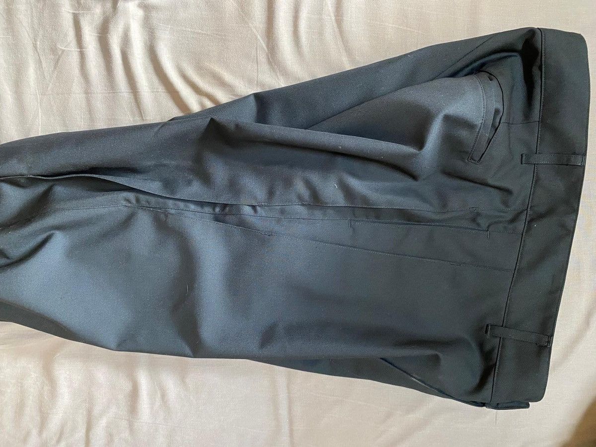 Vujade black gala pleated trousers pants