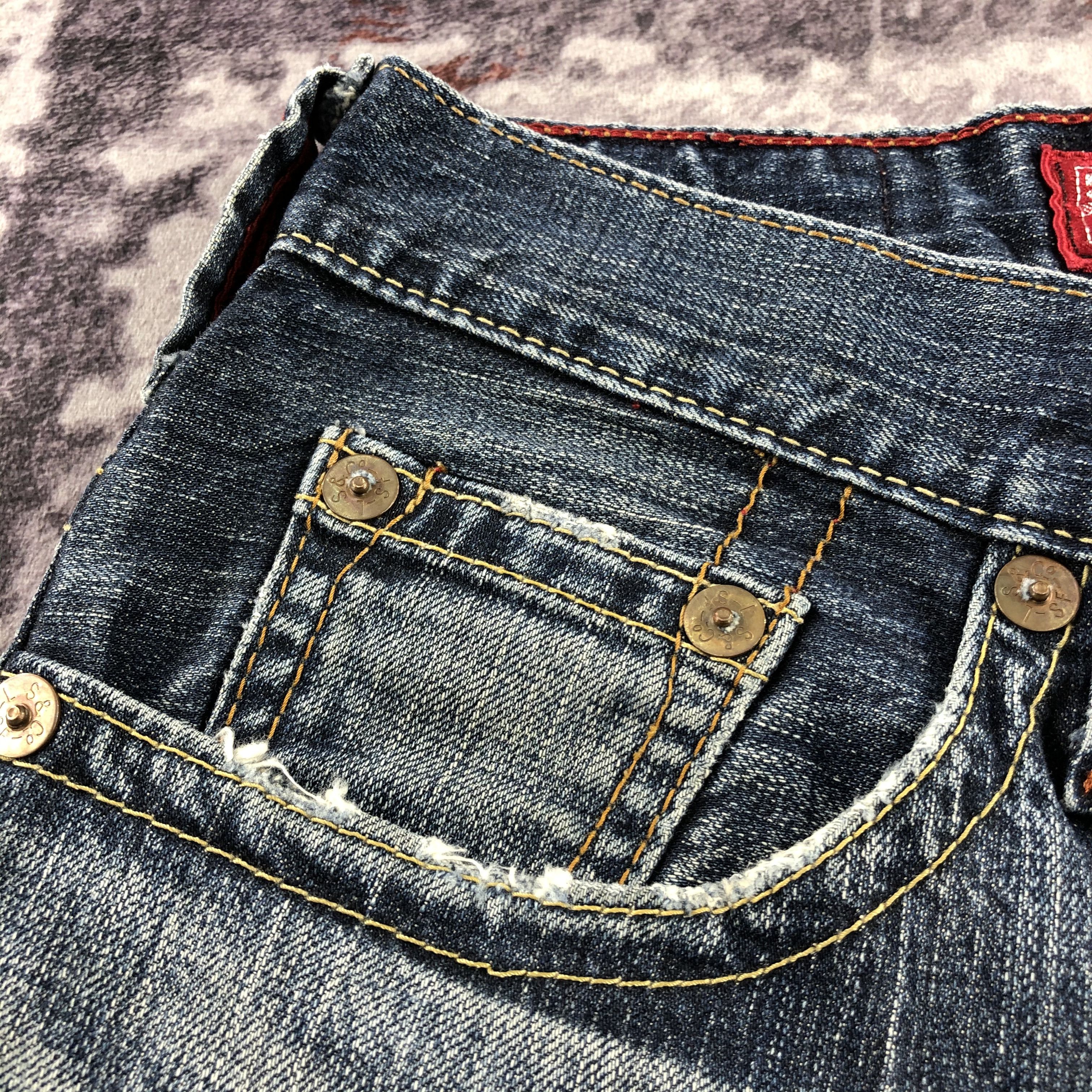 Levi's Vintage 90s Faded Black Levis 502 Jeans-JM2746 Size US 32 / EU 48 - 10 Thumbnail