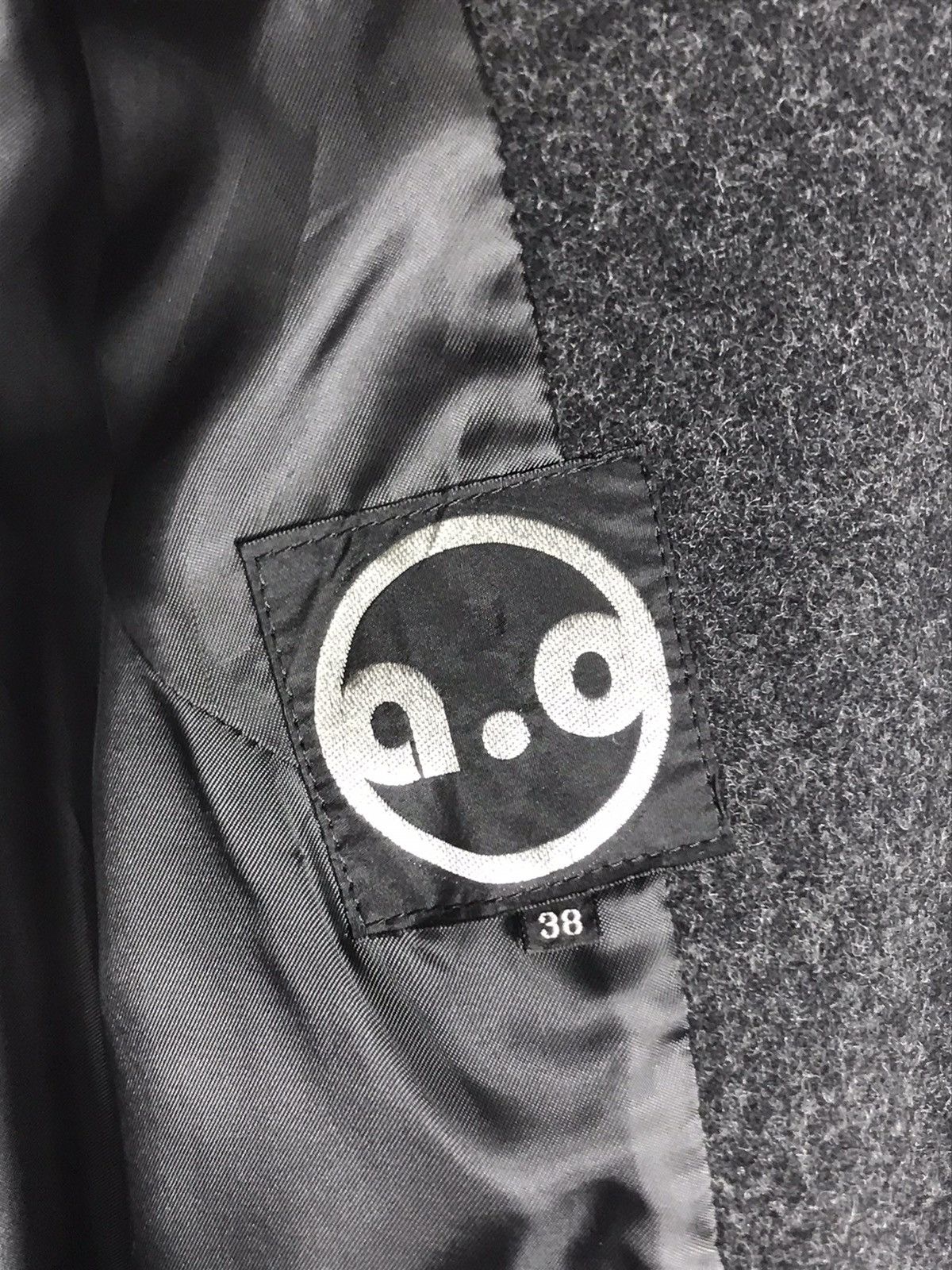 Designer × Japanese Brand × Vintage ⚡️Vintage A.O Wool Hooded Button Long Jacket Size XS / US 0-2 / IT 36-38 - 9 Thumbnail