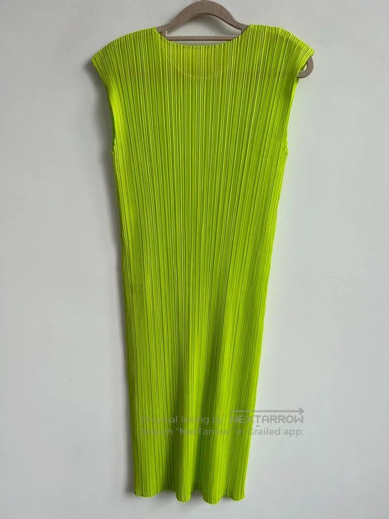 Issey Miyake Issey Miyake Green Vest Size M / US 6-8 / IT 42-44 - 2 Thumbnail