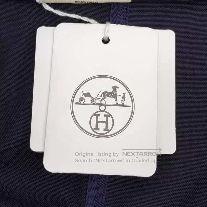 Hermes Hermes Dark Blue Bell Chain Cotton Casual Skirt Size 24" / US 00 / IT 34 - 6 Thumbnail