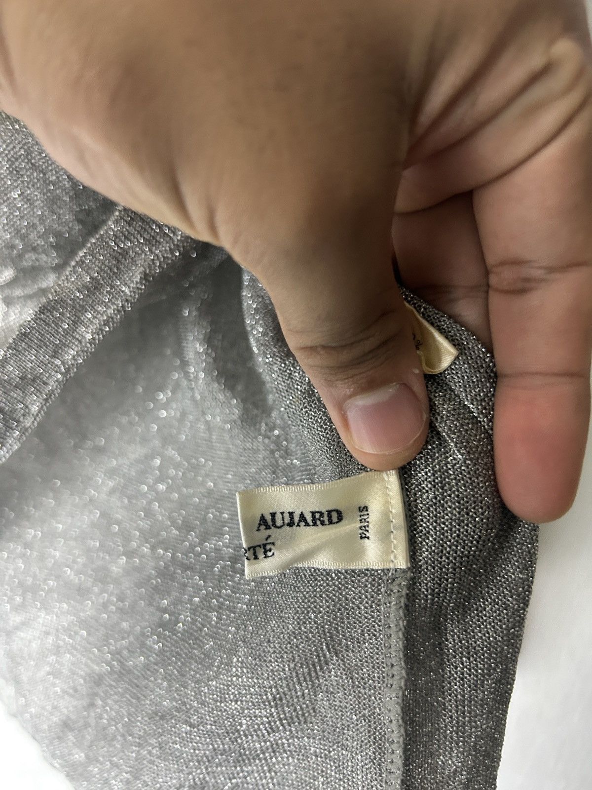 Jean Paul Gaultier Vintage Christian Aujard Paris Glitter Turtleneck Size M / US 6-8 / IT 42-44 - 6 Thumbnail