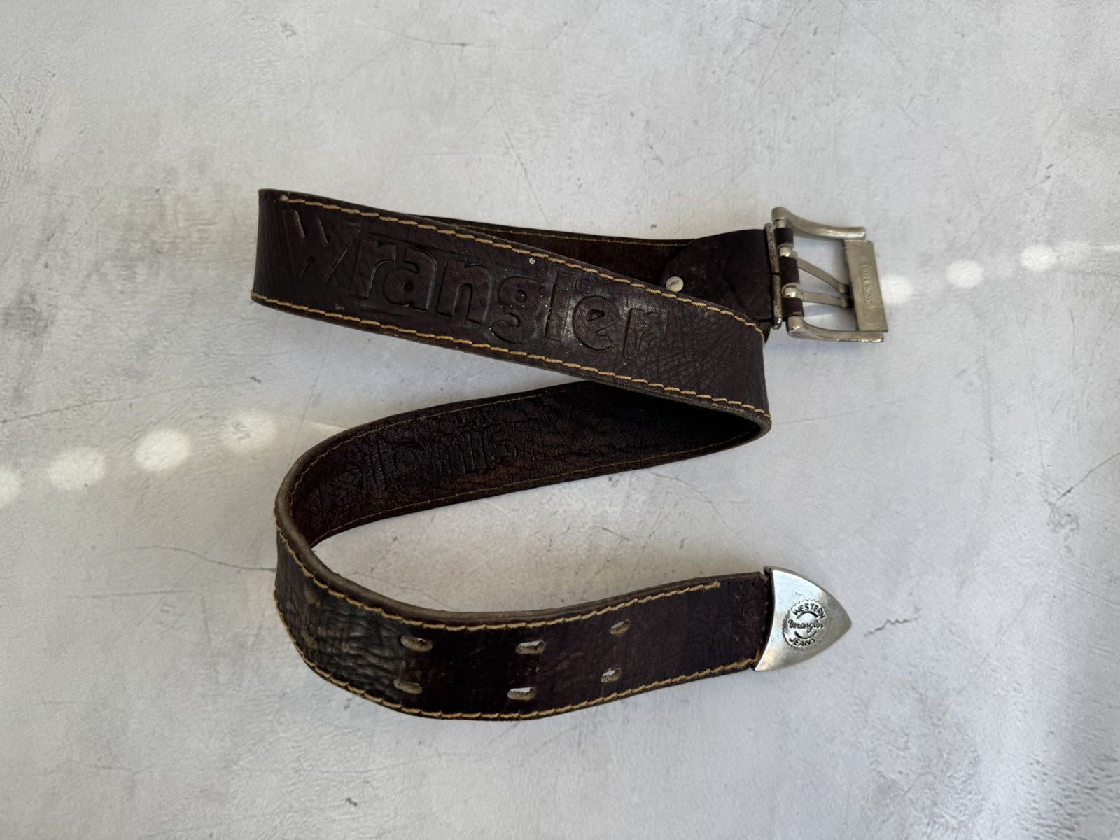 Wrangler Wrangler Belt Vintage Size ONE SIZE - 3 Thumbnail