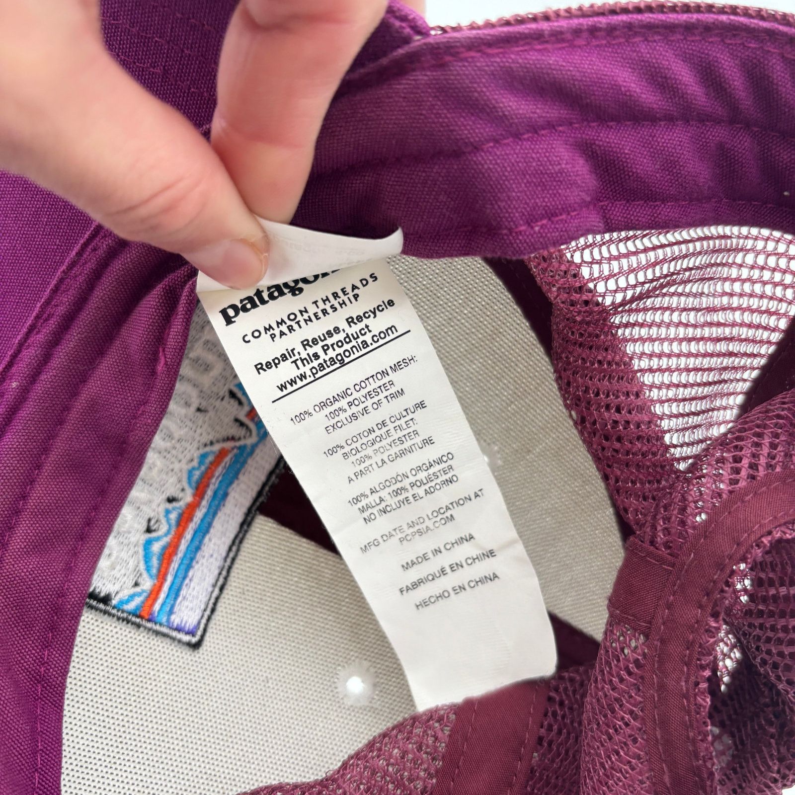 Patagonia Patagonia P-6 Logo LoPro Mesh Trucker Hat Snapback Gorpcore Size ONE SIZE - 9 Thumbnail