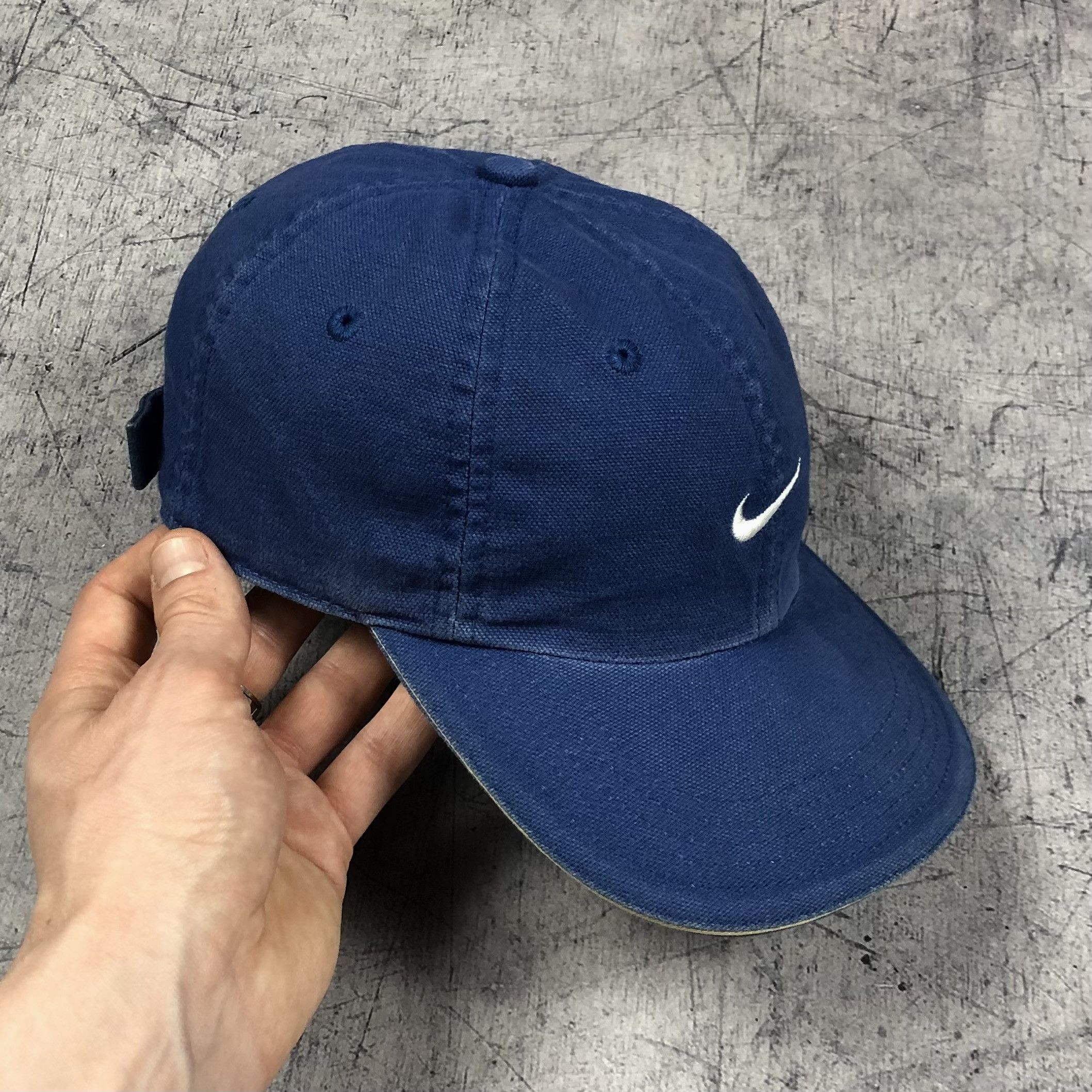 Nike Y2K Nike Swoosh Logo Cap Size ONE SIZE - 3 Thumbnail