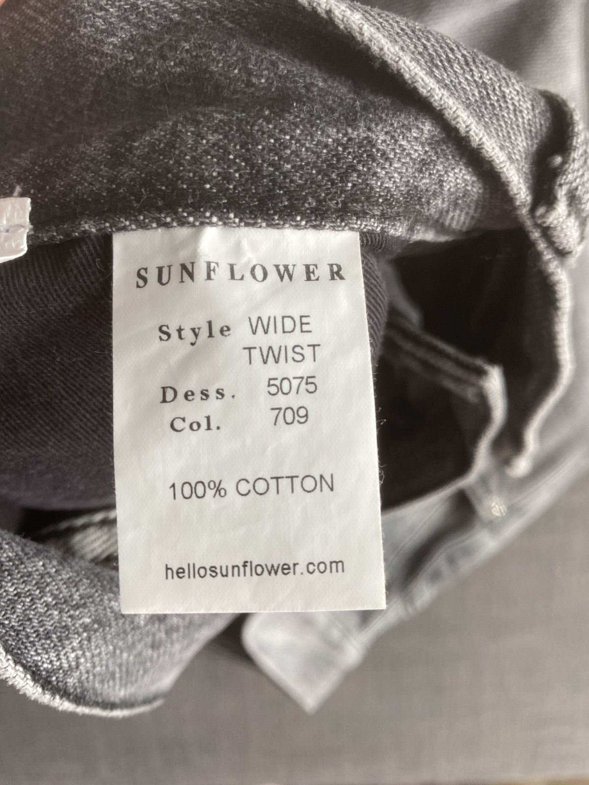 Sunflower Sunflower Wide Twist Grey Size US 34 / EU 50 - 3 Thumbnail