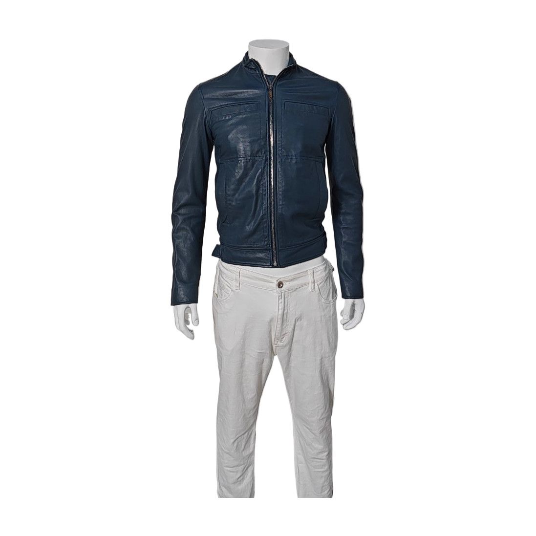 Dior Stud Homme Leather Jacket 44 XS Dior | Grailed