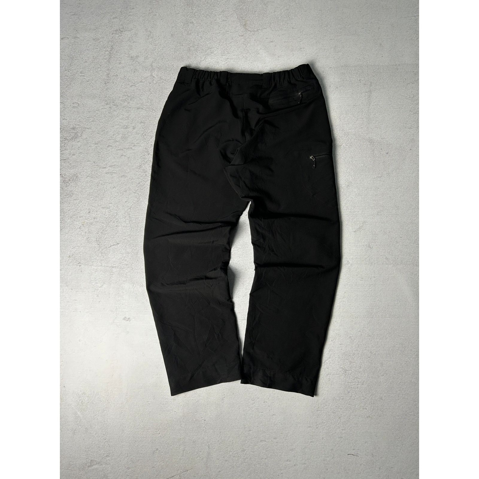 Nike Vintage Patagonia Black Track Pants - Men's 38Wx32L Size US 34 / EU 50 - 2 Thumbnail