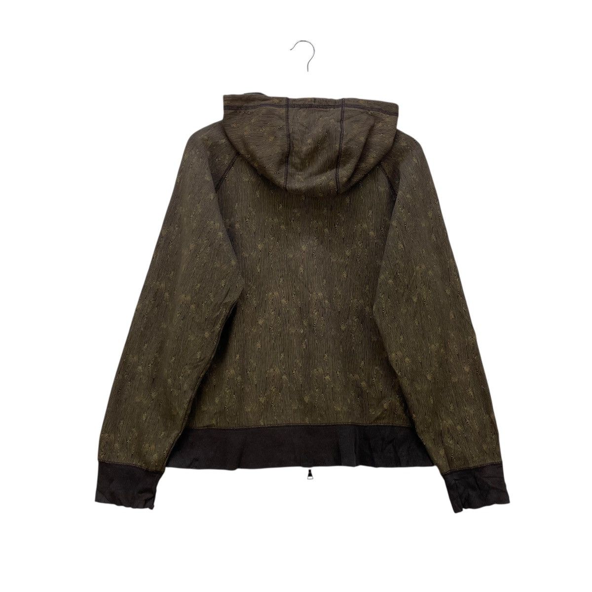 The North Face 💥Vintage TNF The North Face Wood Grain Bamboo Zip Up Size US M / EU 48-50 / 2 - 3 Thumbnail