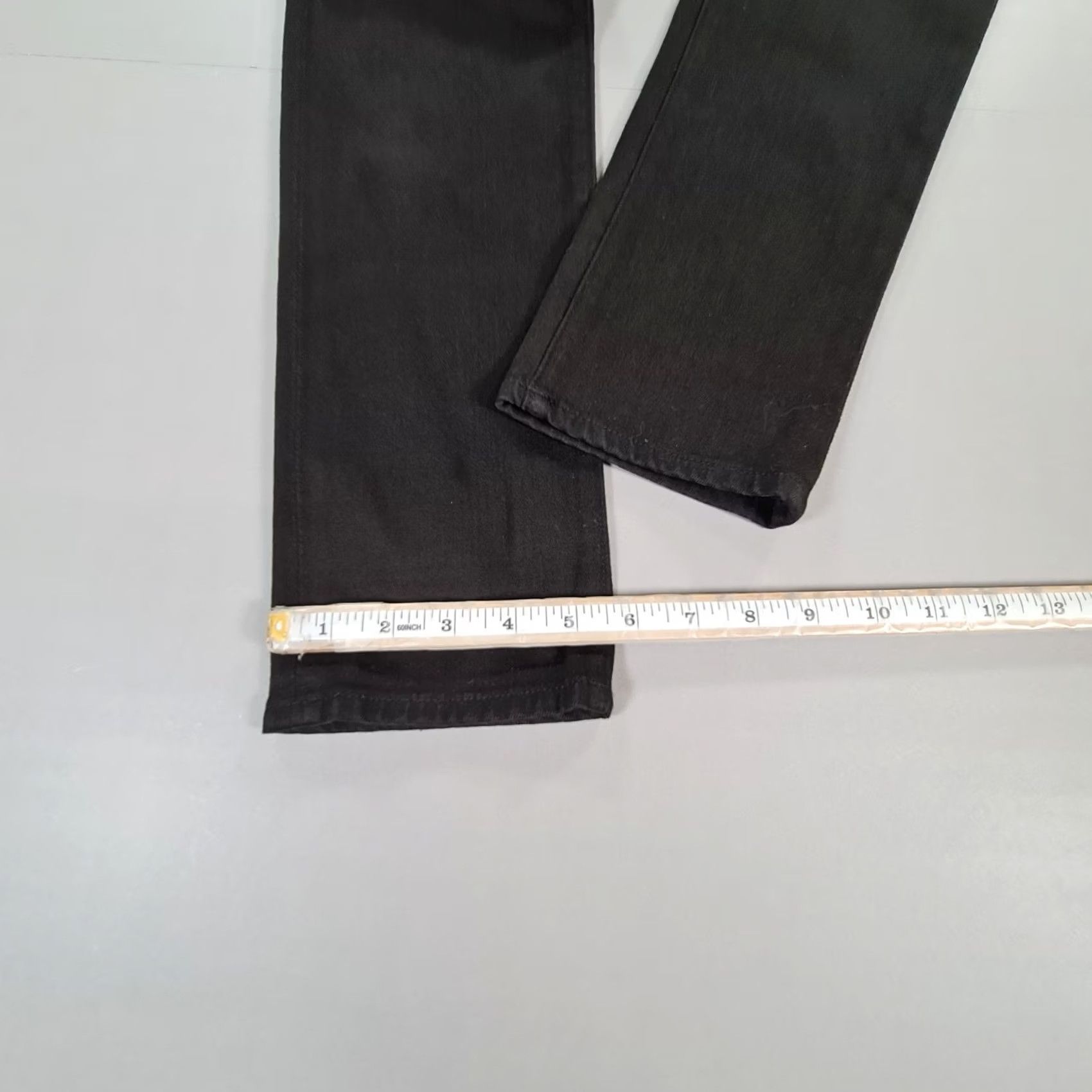 Hudson Hudson Womens Jeans Black W26 L32 Skinny Fit Low Rise Stretch Denim USA Jeans, 5-Pocket, Zip Fly, Slim, Regular Size 26" / US 2 / IT 38 - 7 Thumbnail