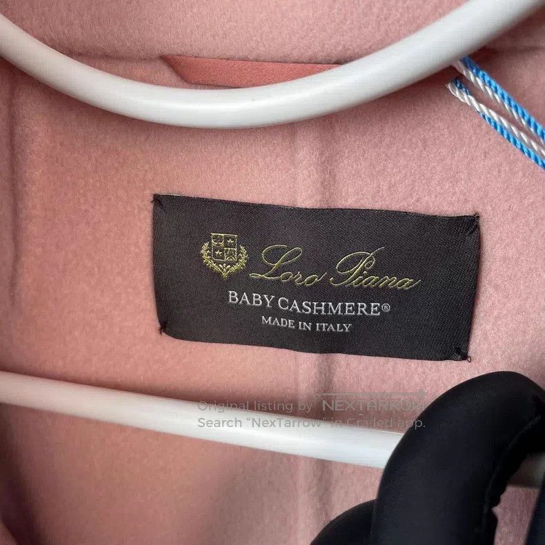 Loro Piana Loro Piana Pink Cashmere Overcoat Size S / US 4 / IT 40 - 4 Thumbnail