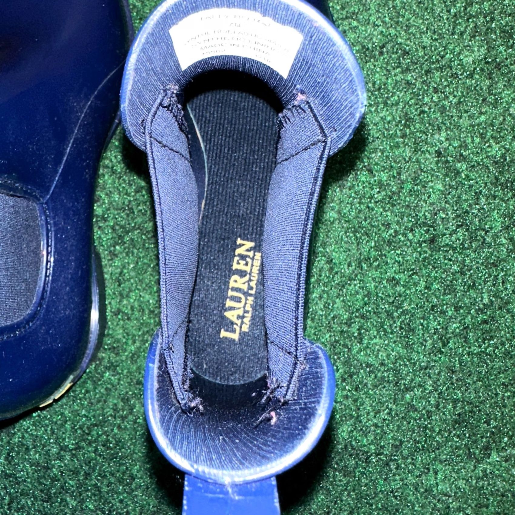 Ralph Lauren Lauren Ralph Lauren Blue Tally II Bo Rai Chelsea Rain Boot Womens 7 Size US 7 / IT 37 - 6 Thumbnail