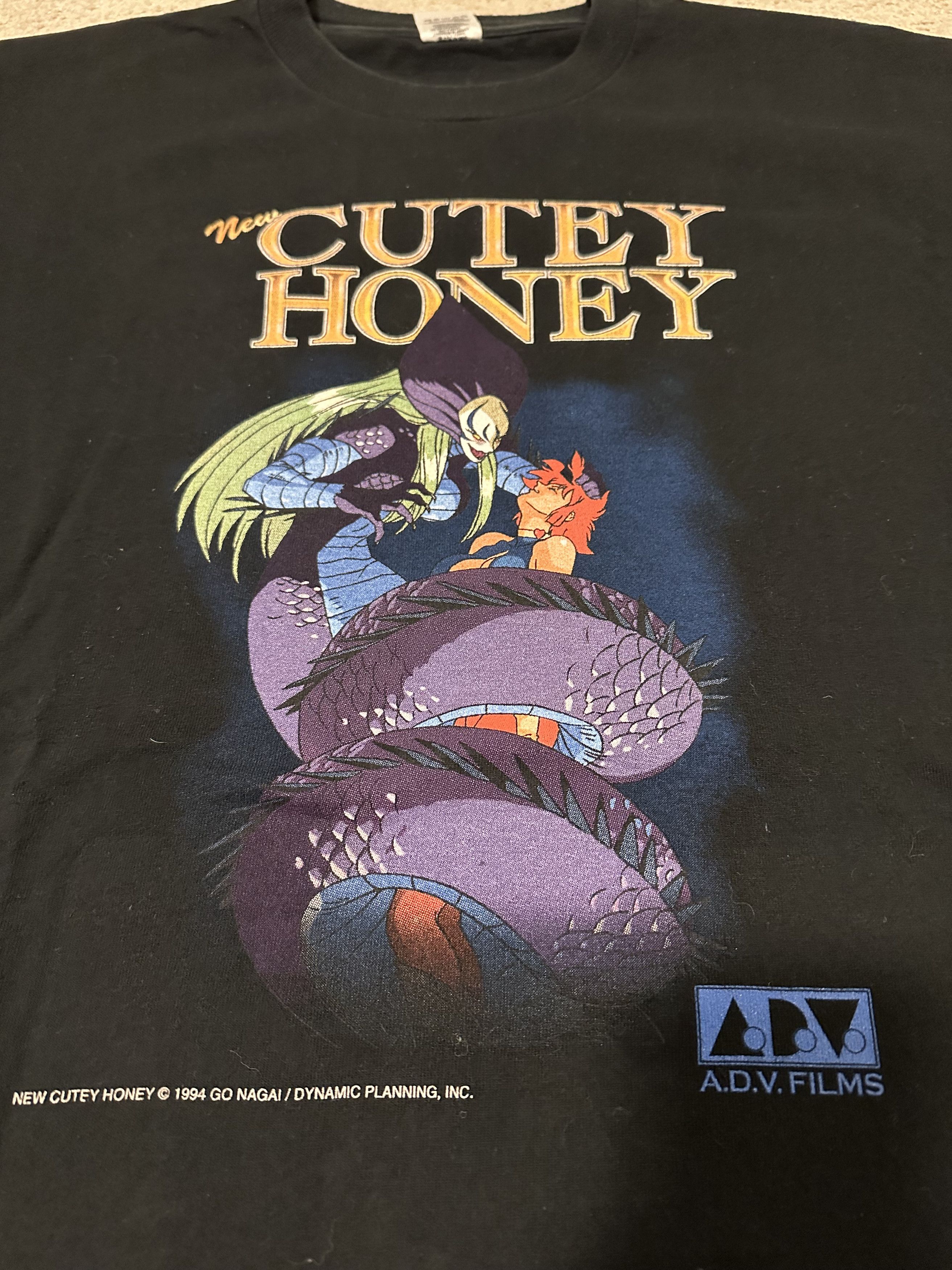 Vintage Cutie Honey Vintage T Shirt Size US XL / EU 56 / 4 - 2 Thumbnail