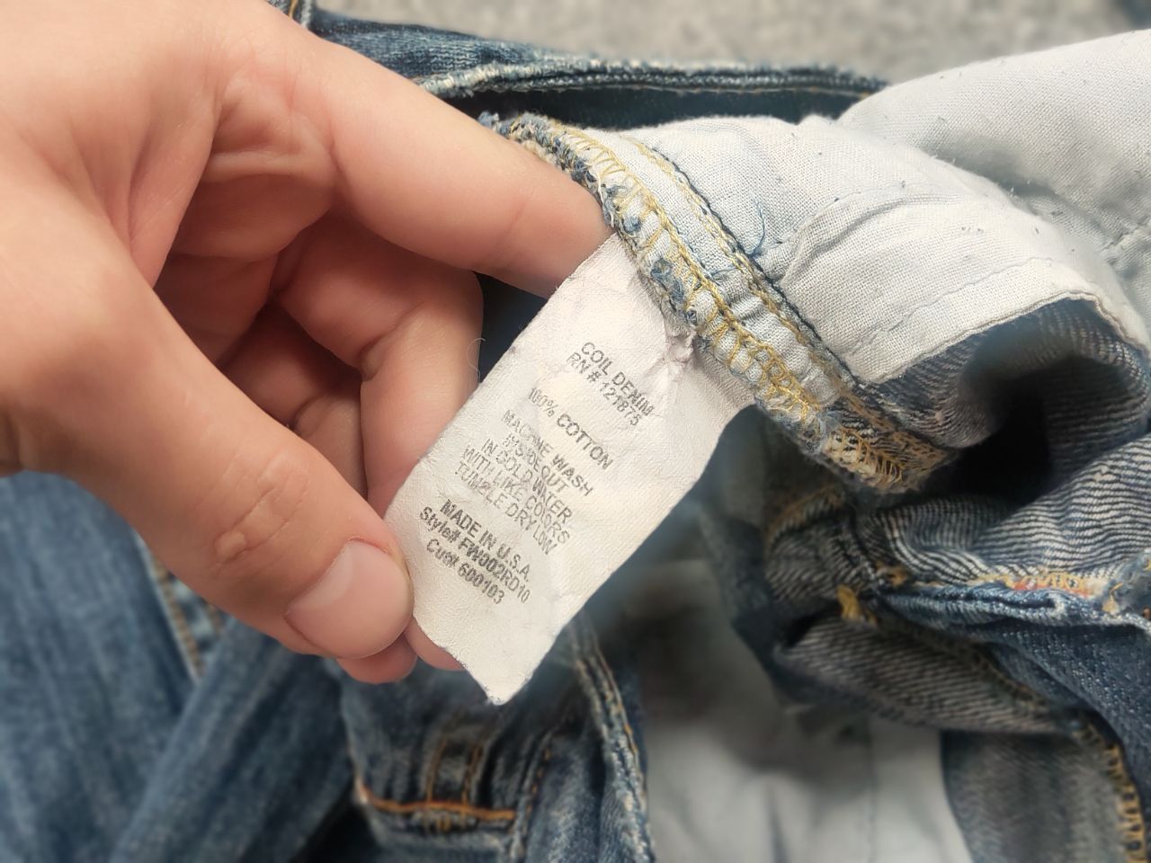 Japanese Brand Vintage Coil Y2K Style Opium Flared Distressed denim Jeans Size 26" / US 2 / IT 38 - 18 Thumbnail