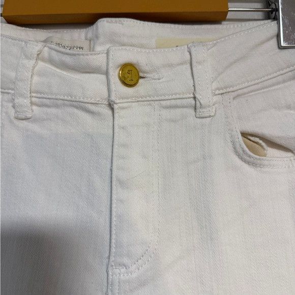 Other Pilcro and the Letterpress Script Skinny Jeans White Size 27 Size 27" / US 4 / IT 40 - 3 Thumbnail
