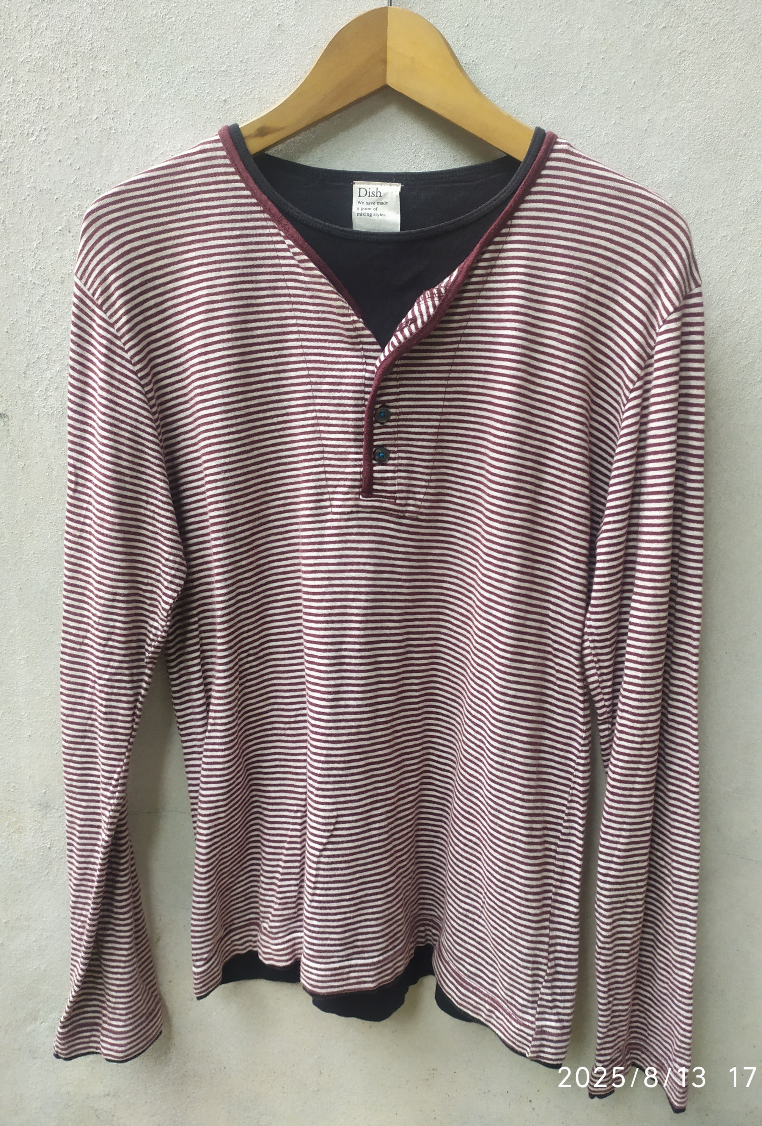 If Six Was Nine Japanese dish striped double layers ifsixwasnine lgb Size US L / EU 52-54 / 3 - 1 Thumbnail