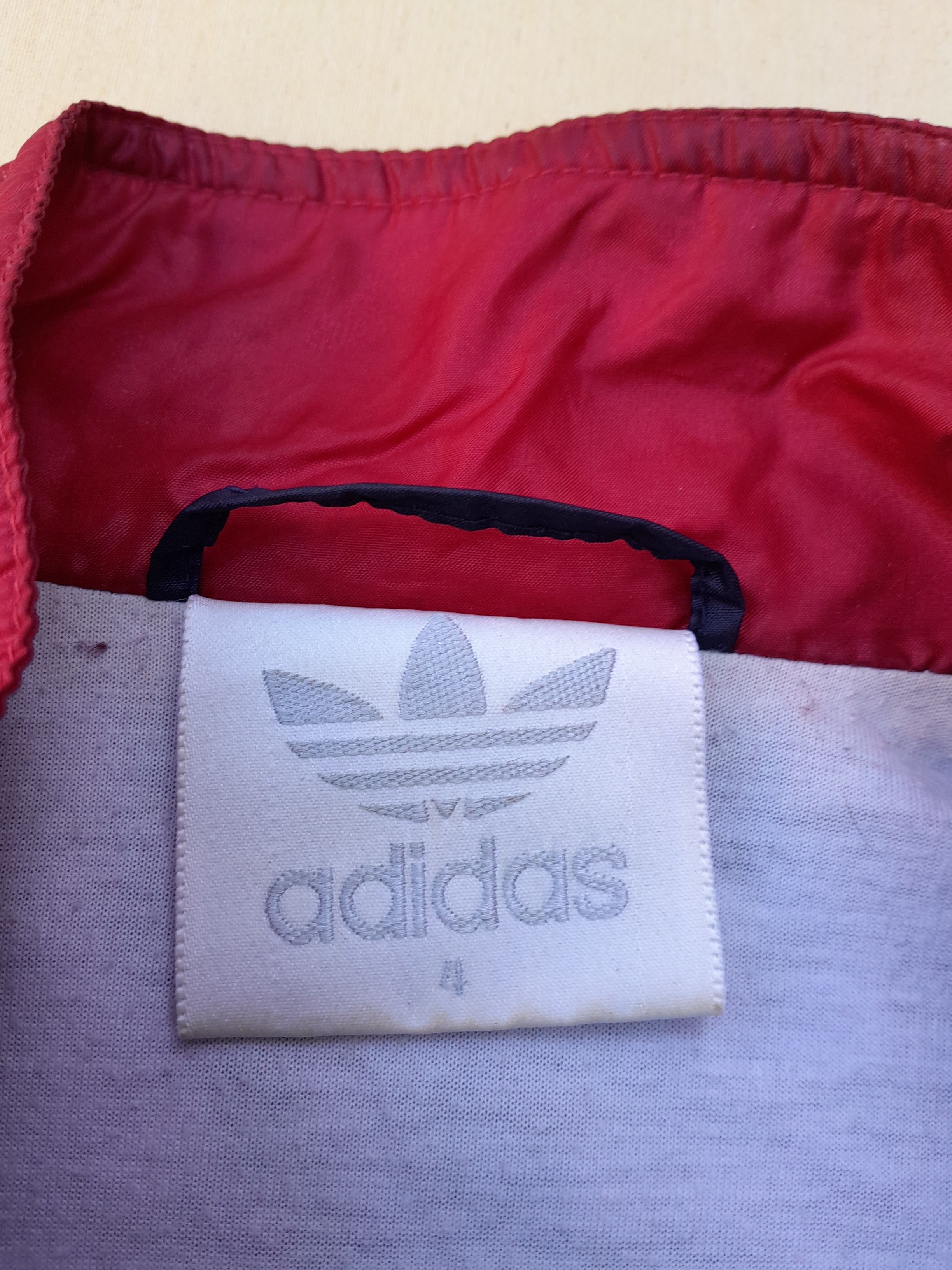 Adidas Vintage Adidas Tracksuit Mens M Navy 90s Nylon Windbreaker Size US M / EU 48-50 / 2 - 9 Thumbnail