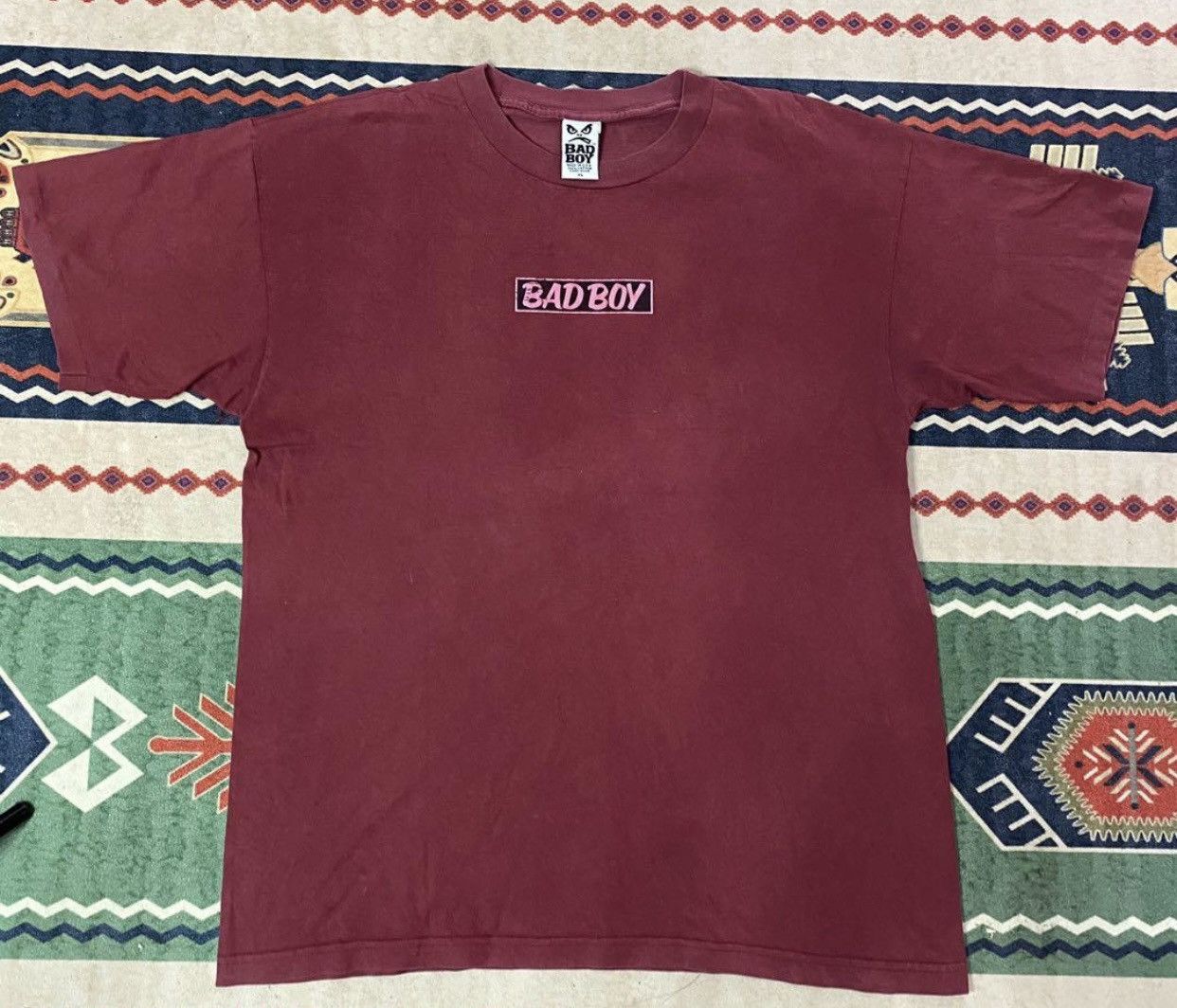Rap Tees SUPER RARE🔥🔥🔥 BAD BOY CONNECTED VINTAGE 90s STEP GUMMY PRINT Size US XL / EU 56 / 4 - 2 Thumbnail