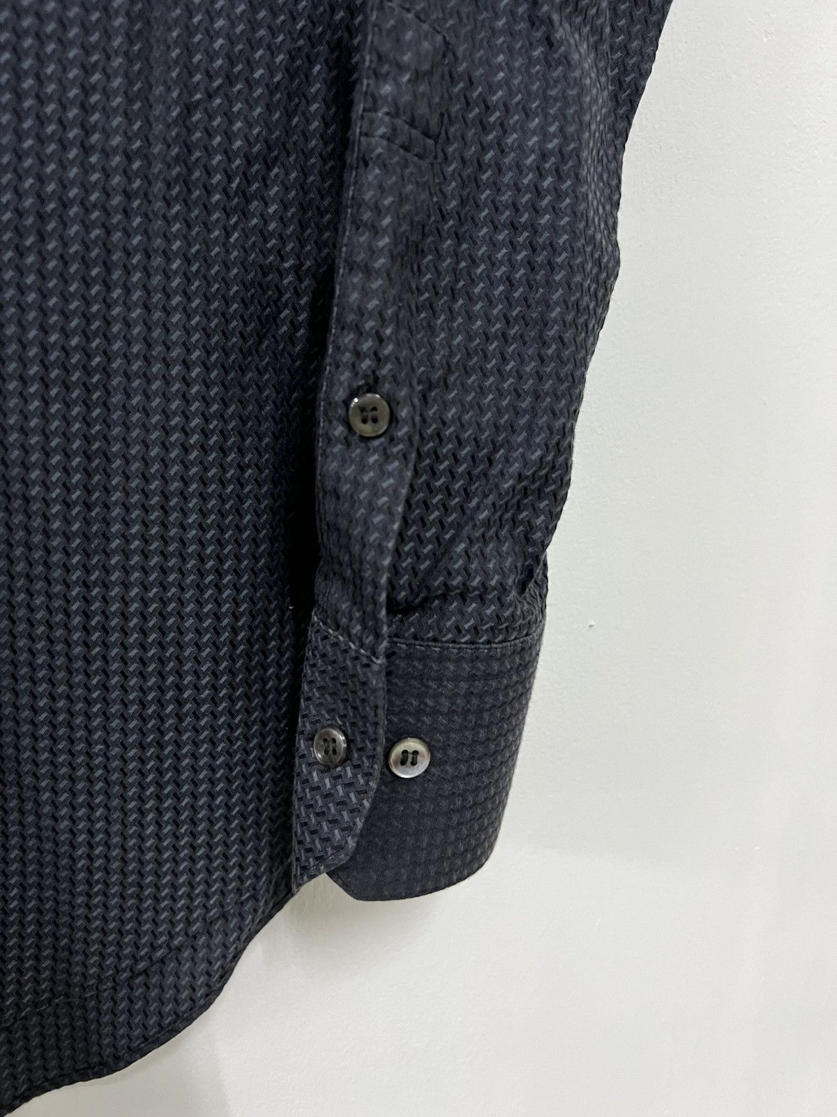 Jean Paul Gaultier 90s Jean Paul Gaultier Texture Fabric Gentleman Button Shirt Size US M / EU 48-50 / 2 - 6 Thumbnail